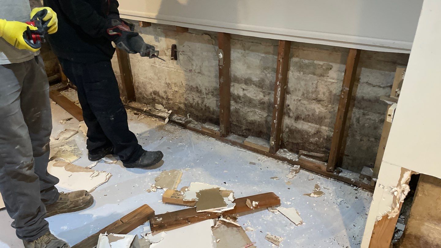Interior Drain Tile & Sump Pump Installation in St. Paul, MN by Waterproofing Northeast