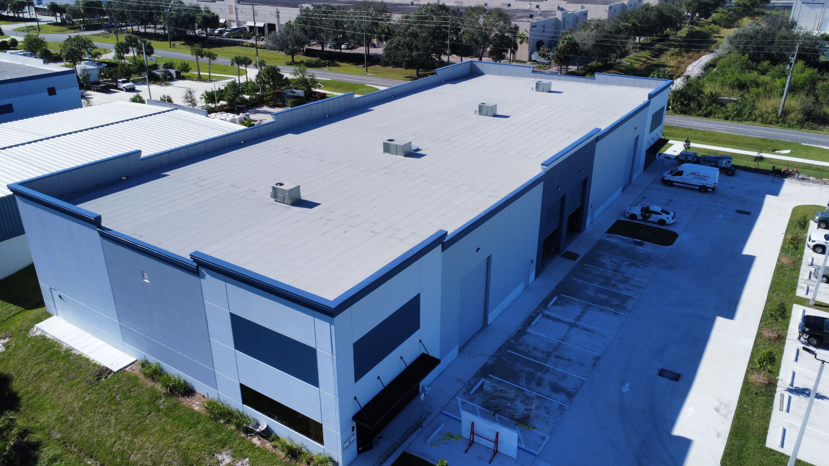 Torch Applied Modified Bitumen Roof Installation by Sailfish Roofing