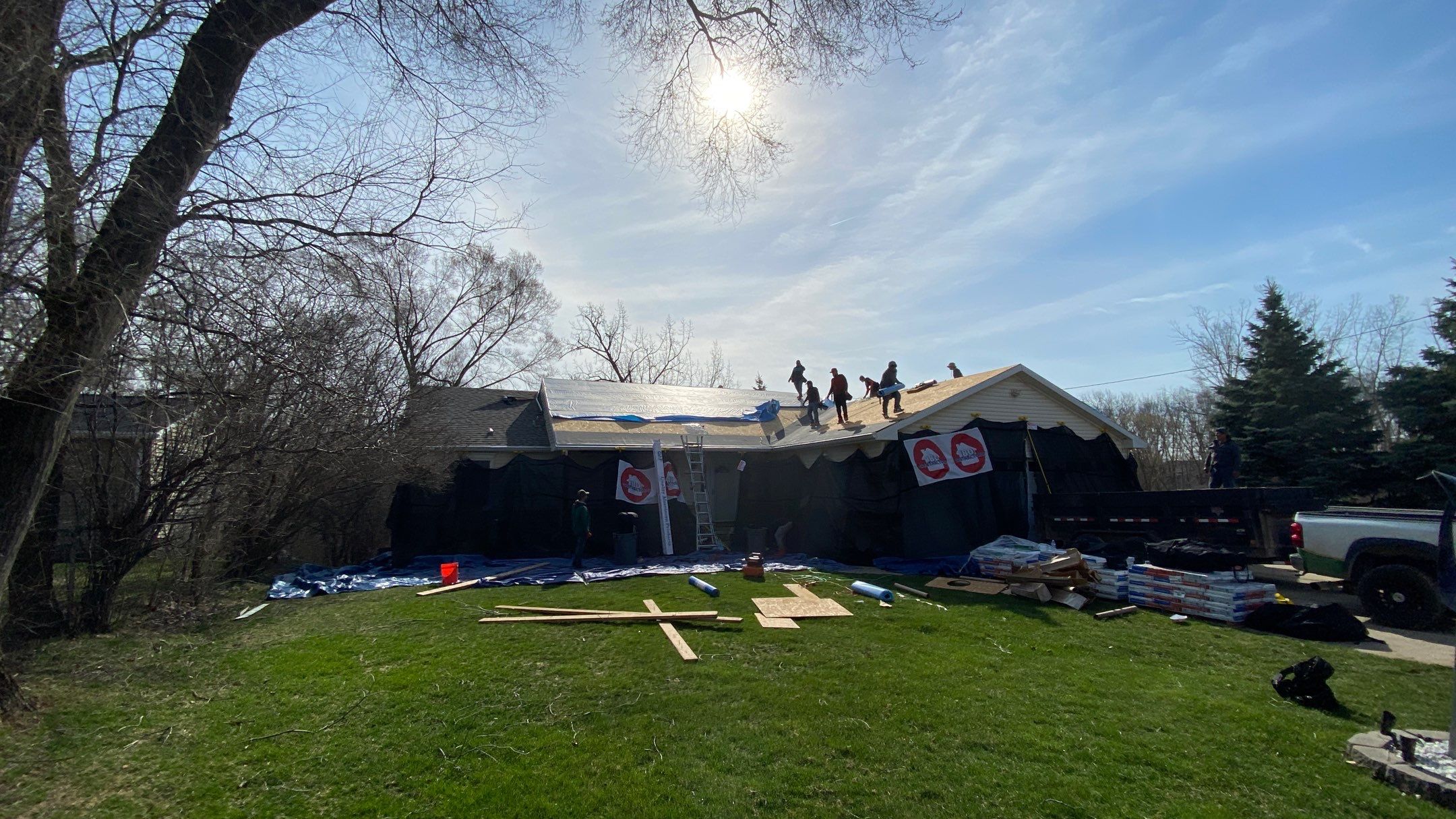 Roof Replacement using CertainTeed Landmark by 180 Contractors