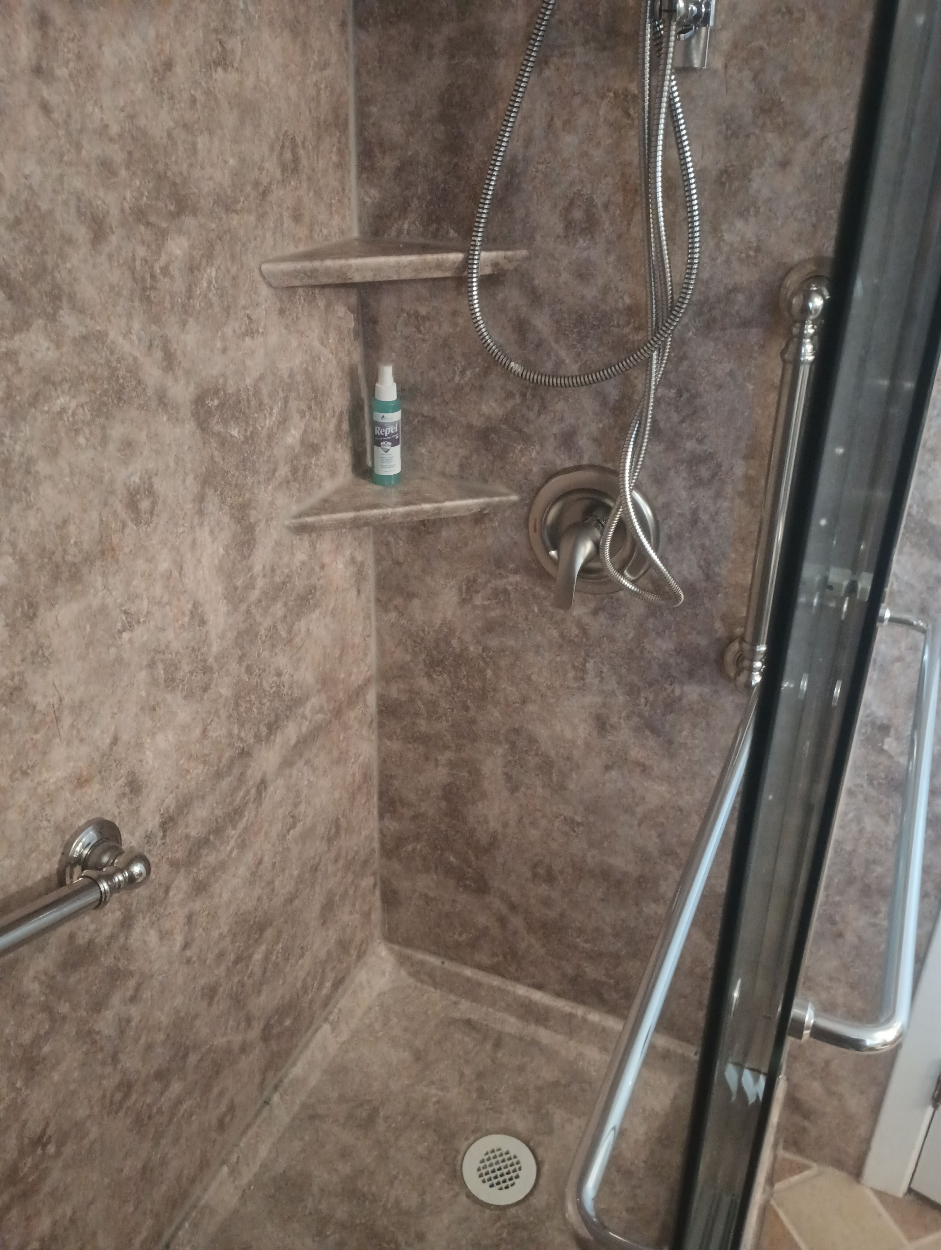 Tub to Shower Conversion using BCI Acrylic Shower System by Secure Construction Company Inc