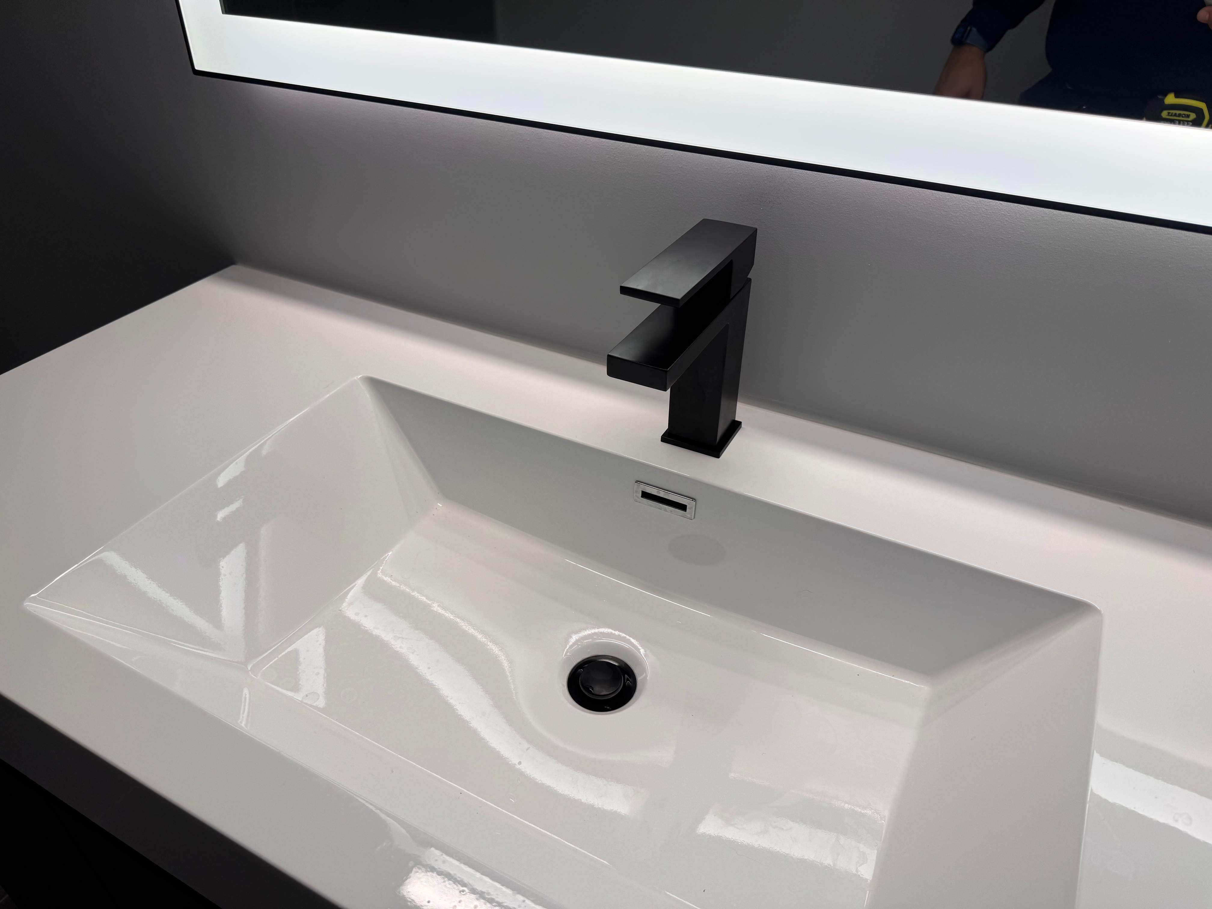 Basement bathroom renovation by Prudencio