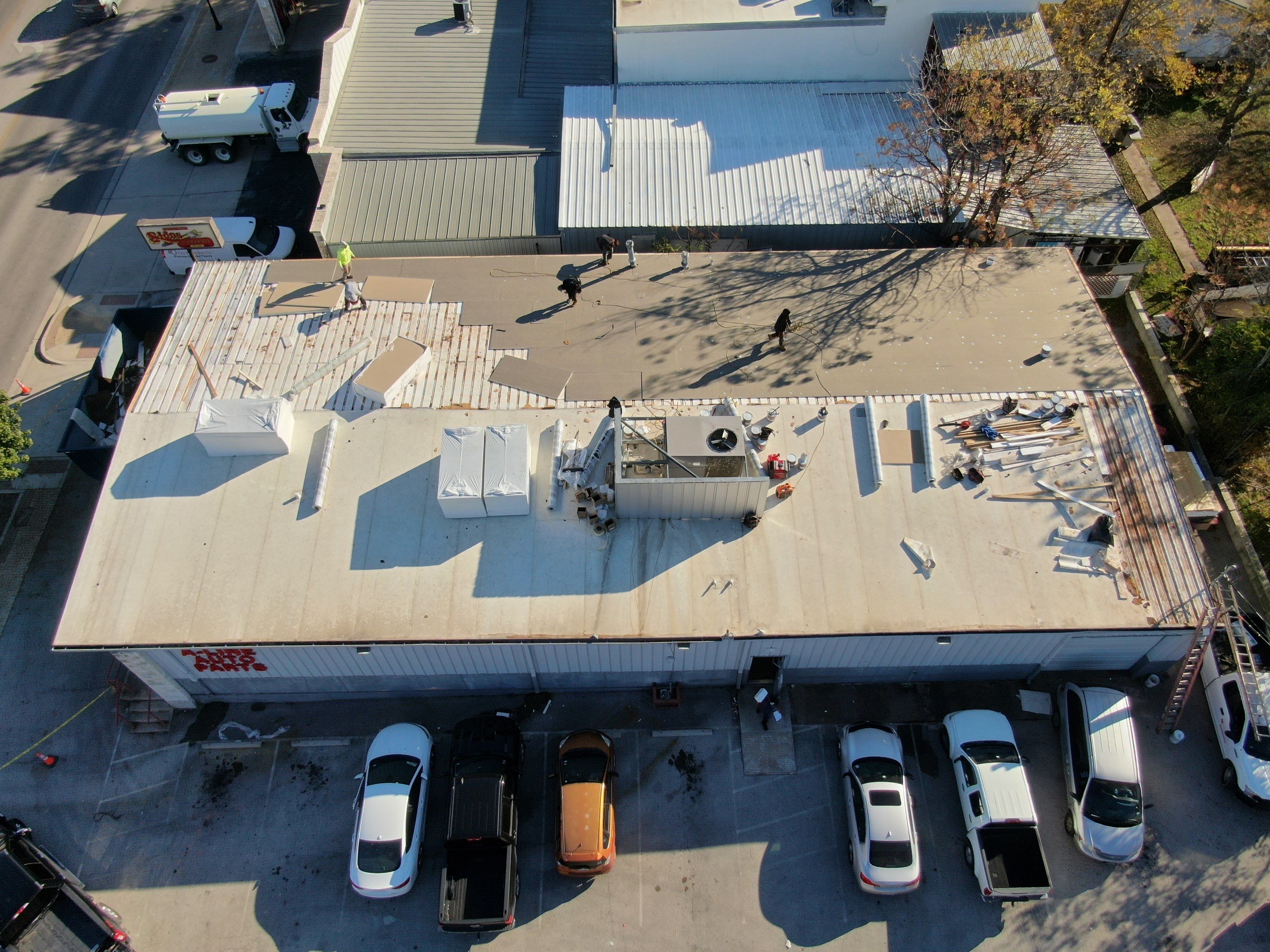 Project in Round Rock by Hartland Roofing & Construction