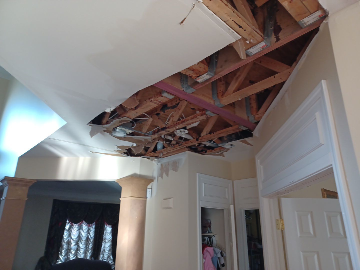 Project in West Bloomfield by EzDry Water Mitigation & Property Restoration