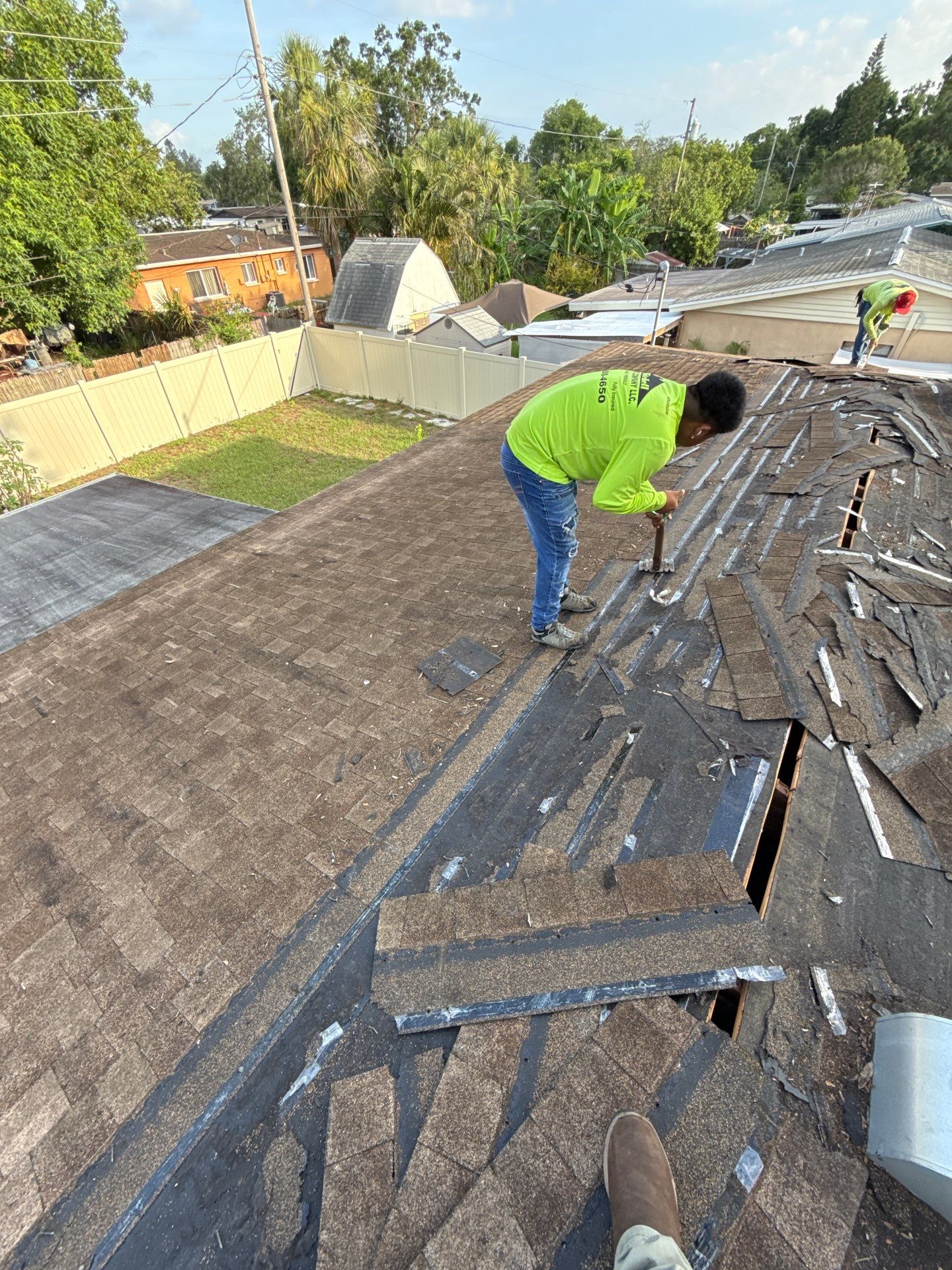Project in Pinellas Park 33781 by Mitchell Roofing Company LLC 
