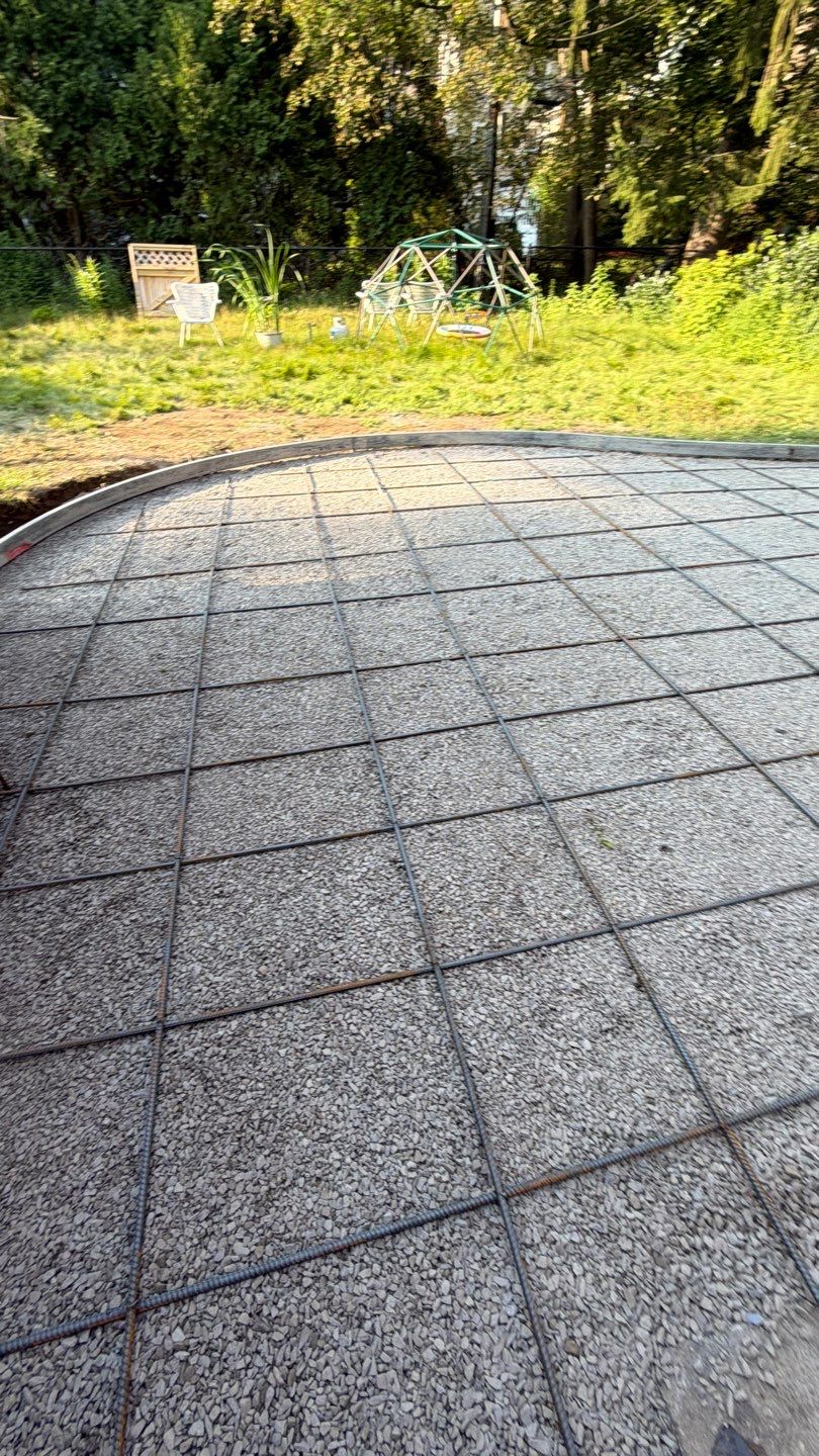 Rochester Broom Finished Patio by NG Masonry & Construction LLC