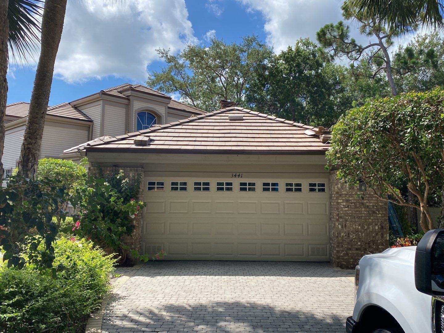 Residential Roofing Installation using Concrete Tile in Bonita Bay Community by International Roofing