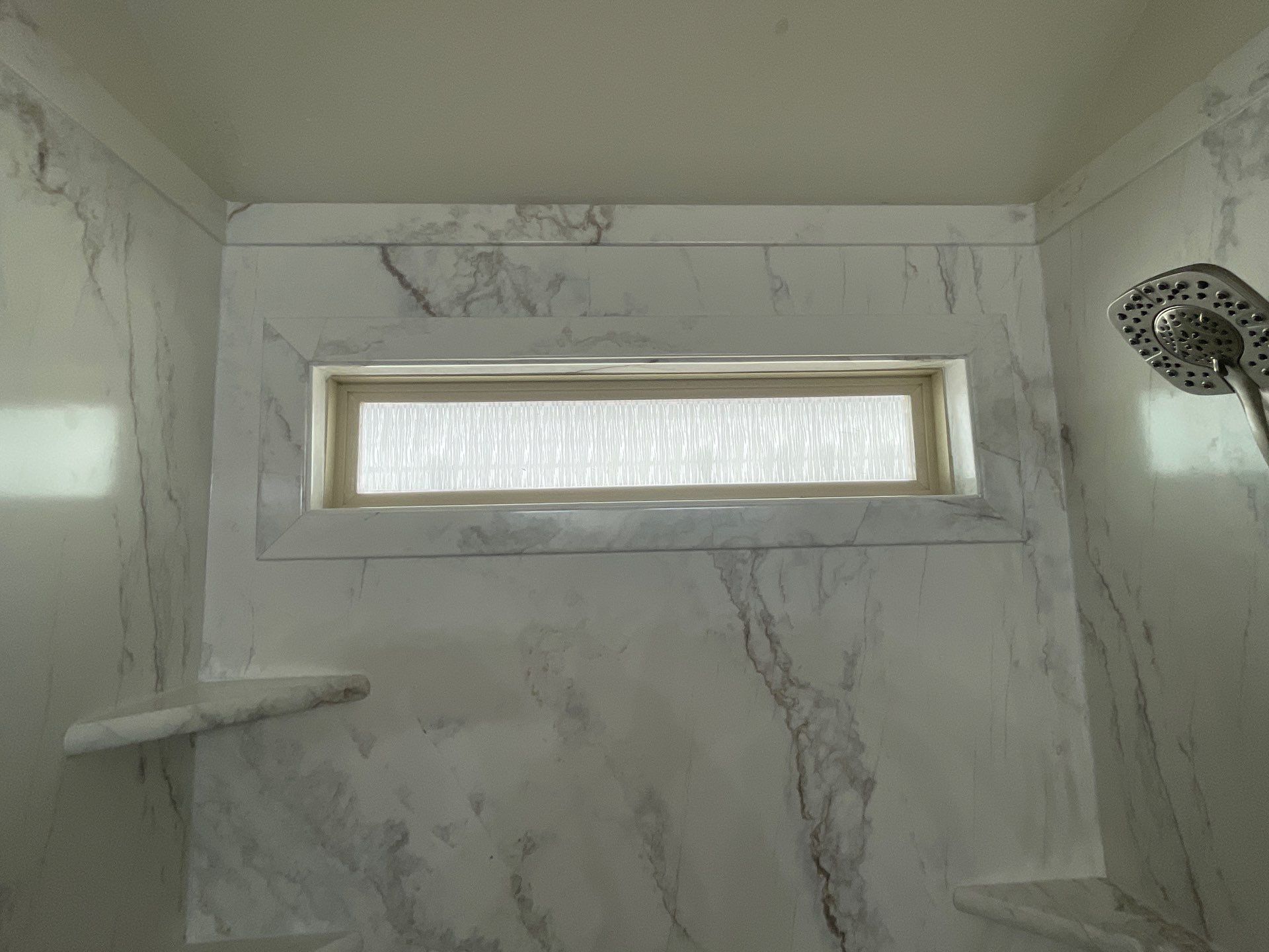 Shower remodel in Buda by Lane Lauritsen - The Hill Country, Texas