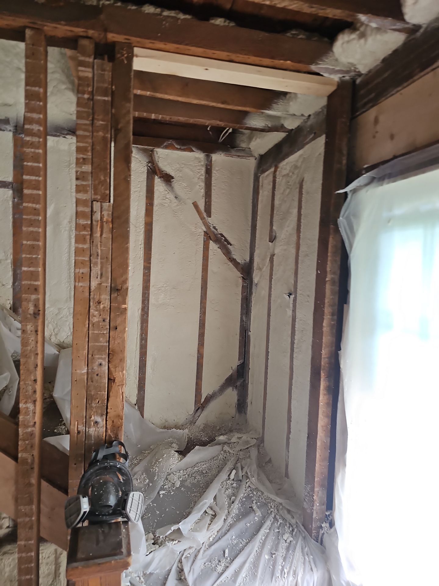 Home Remodel using Closed Cell Spray Foam by NYS Foam & Energy