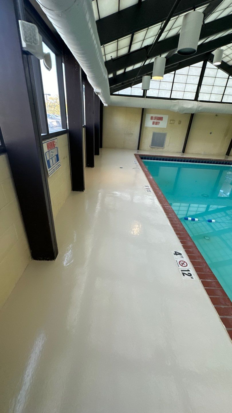 Hotel Pool Deck Project in Independence by Floors in a Day, Inc