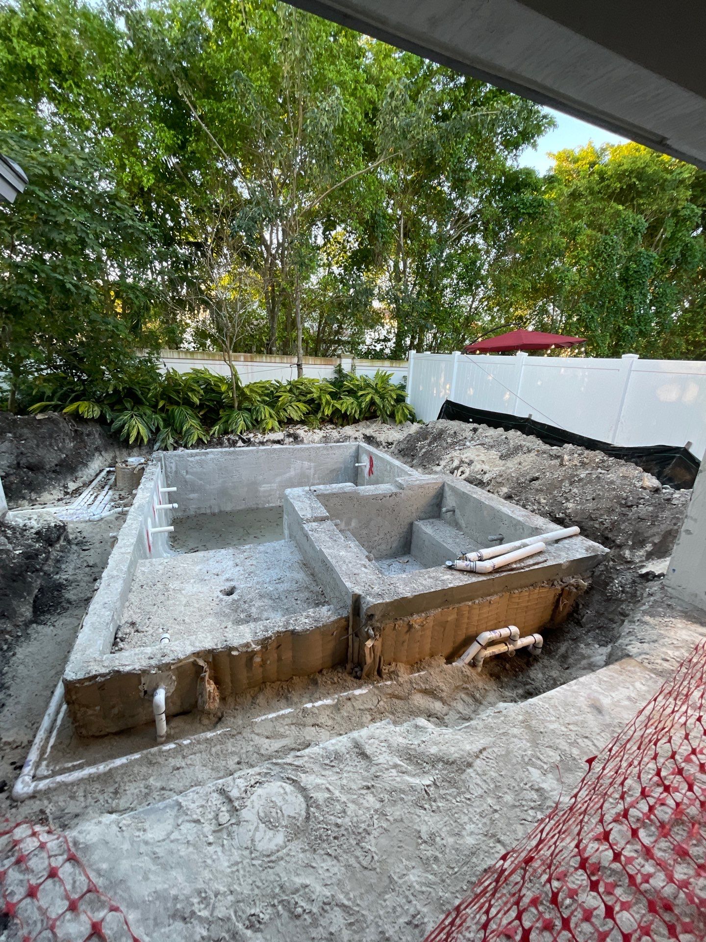 Project in Miramar by ROSMEL POOLS INC