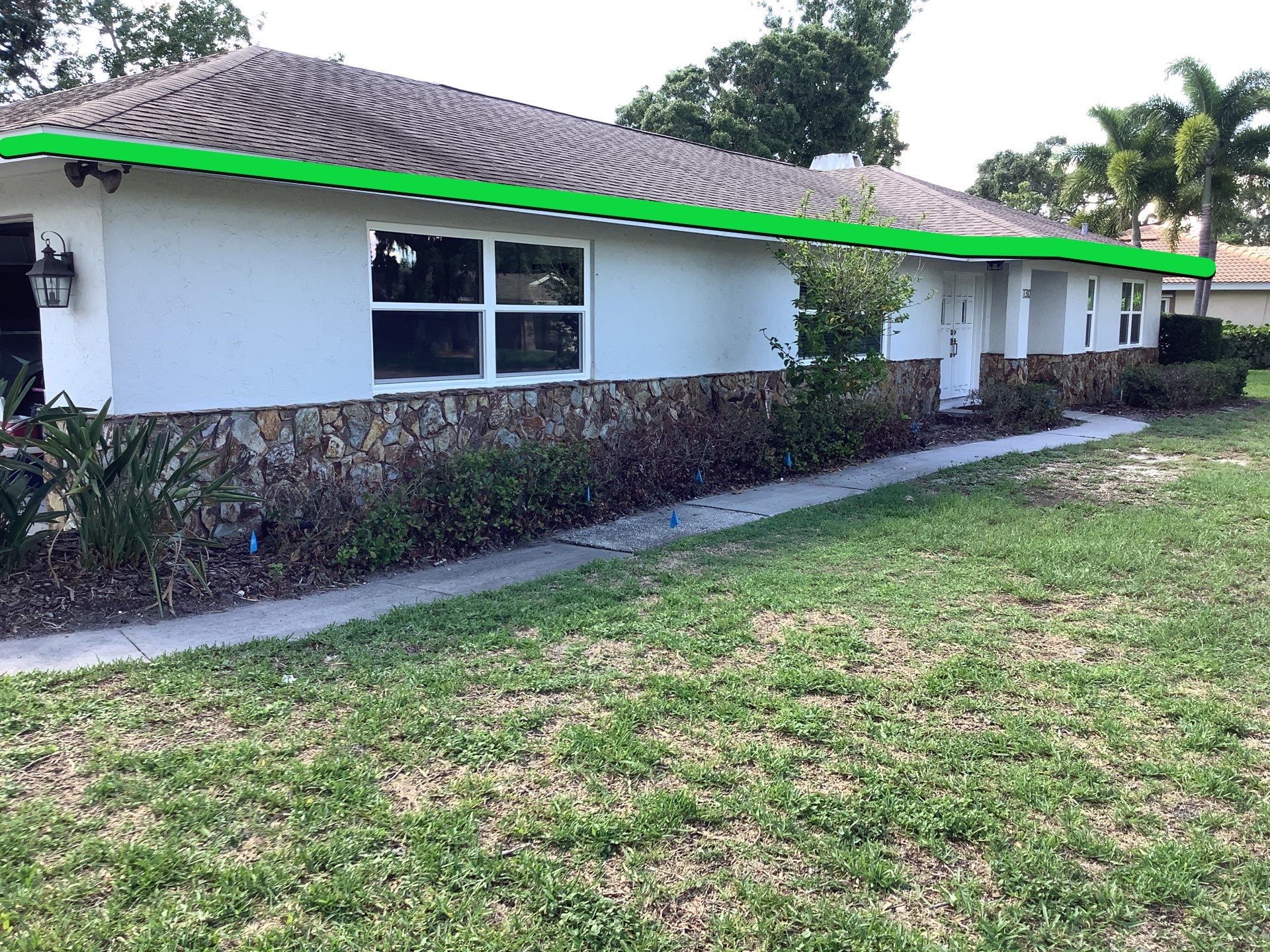 Leaf Guard System Installation in Sarasota FL by Gutter Professors