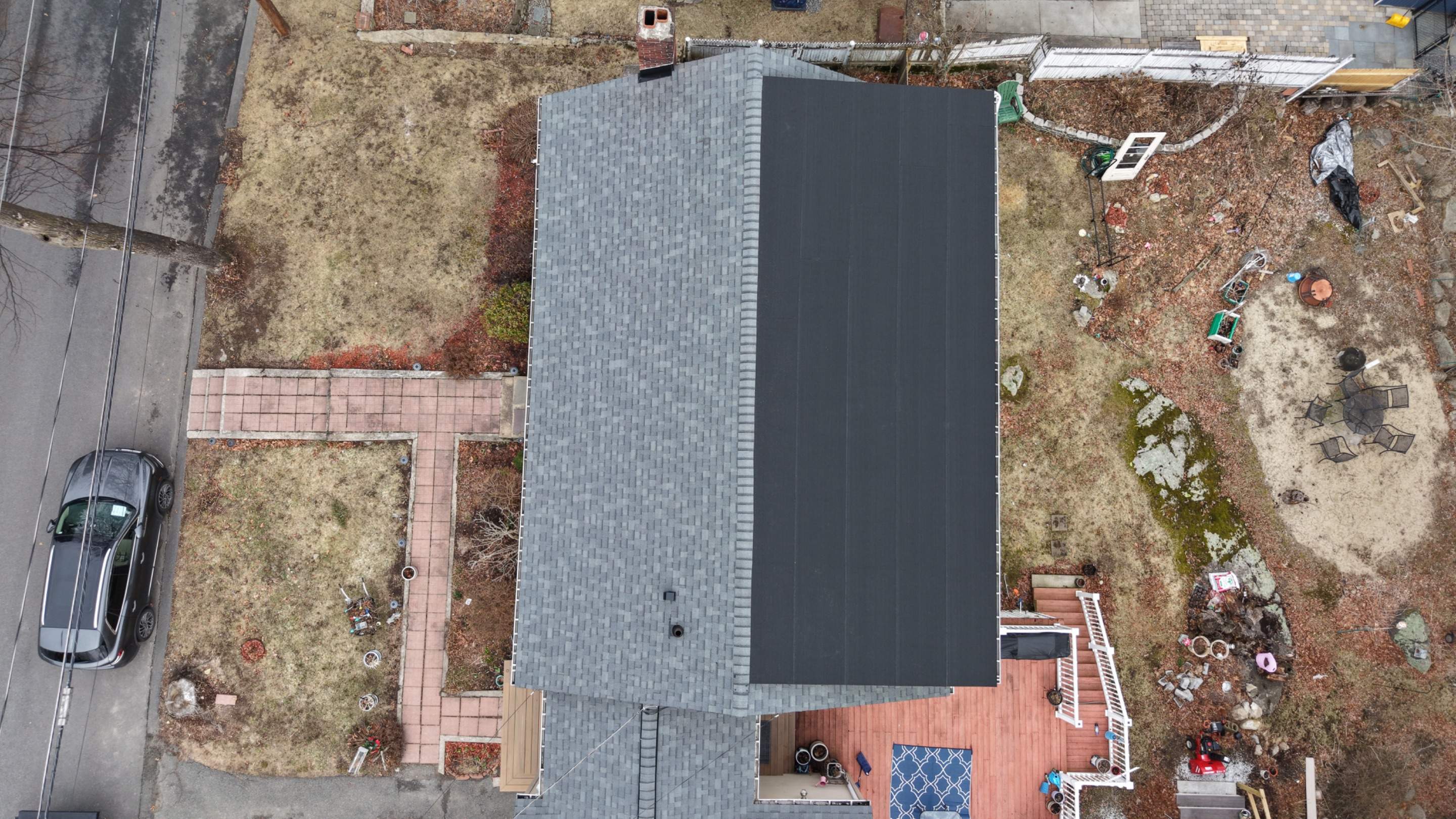 Major Roof Overhaul in Lynn, MA – Full Replacement, Skylight Removal, Gutters & Custom Flashing by JOHNNYS PRO