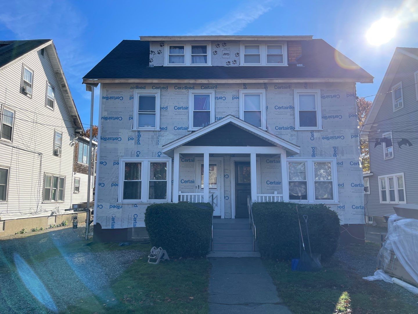 Residential Roofing Installation using GAF Timberline HDZ by Sensible Home Solutions