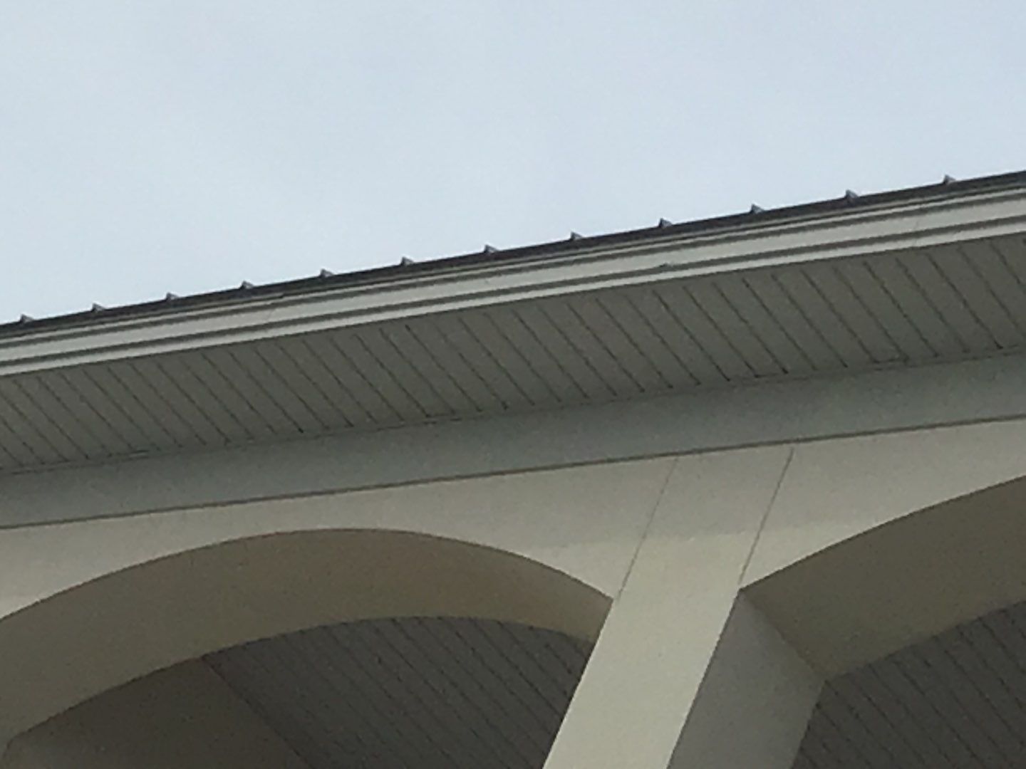 Soffit and Fascia Roof Replacement using 60' Ladders in Navarre by Gutter Professors