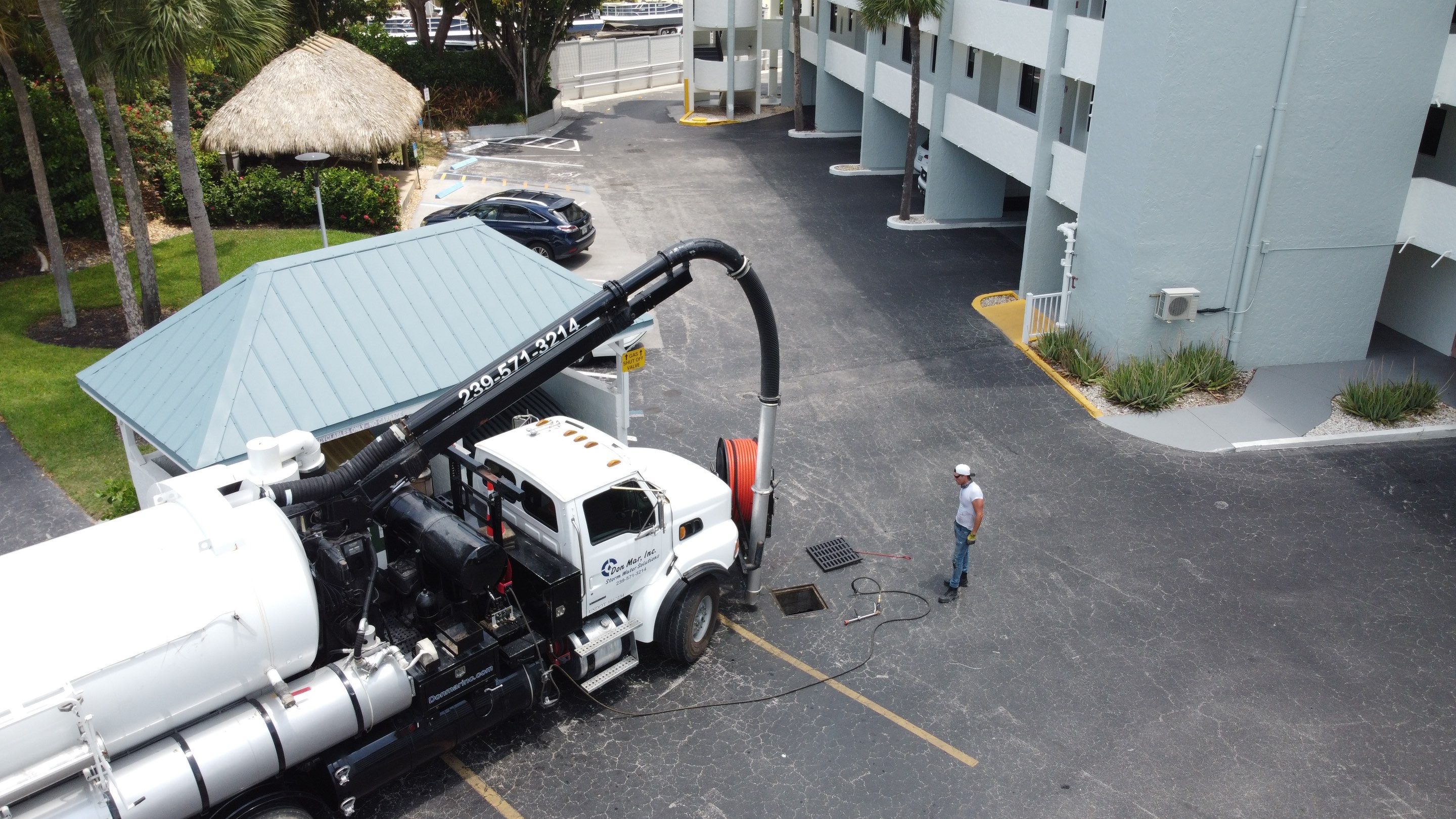 Marco Island Condo Stormwater System Maintenance by Don Mar, Inc. Storm Water Solutions