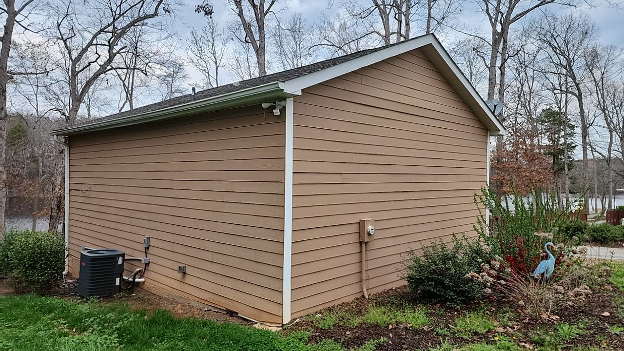 House Wash using cleaner by Power Wash Masters LLC