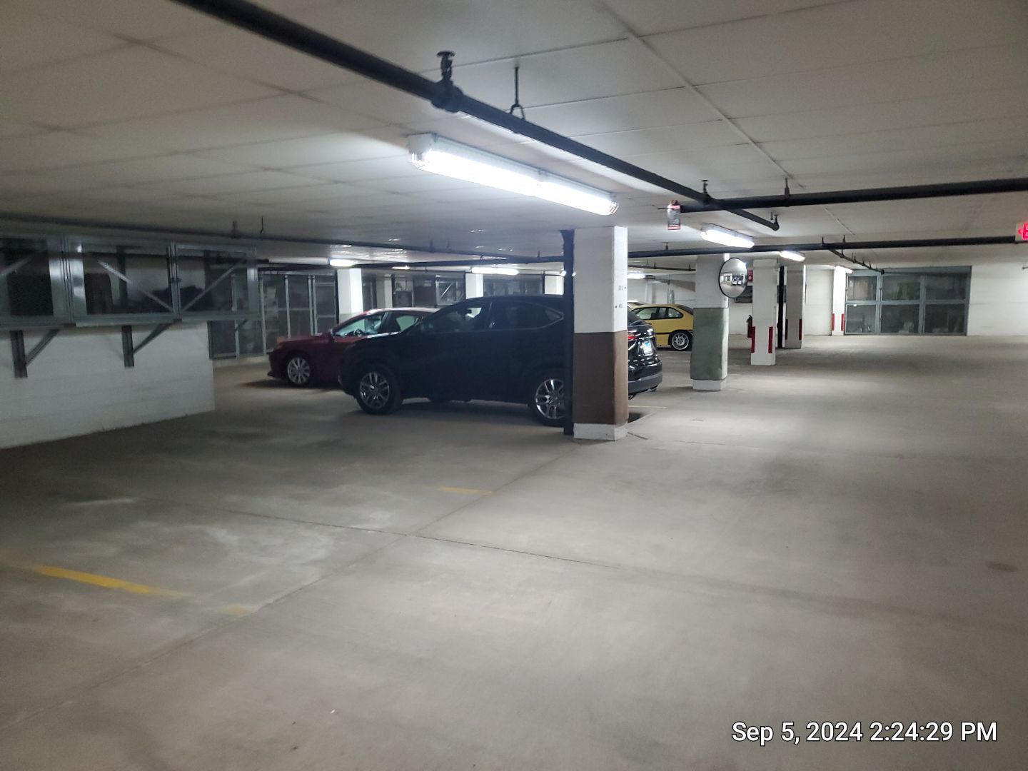 Parking Garage Sweeping & Concrete Deep Cleaning by Northern Power Washing LLC.