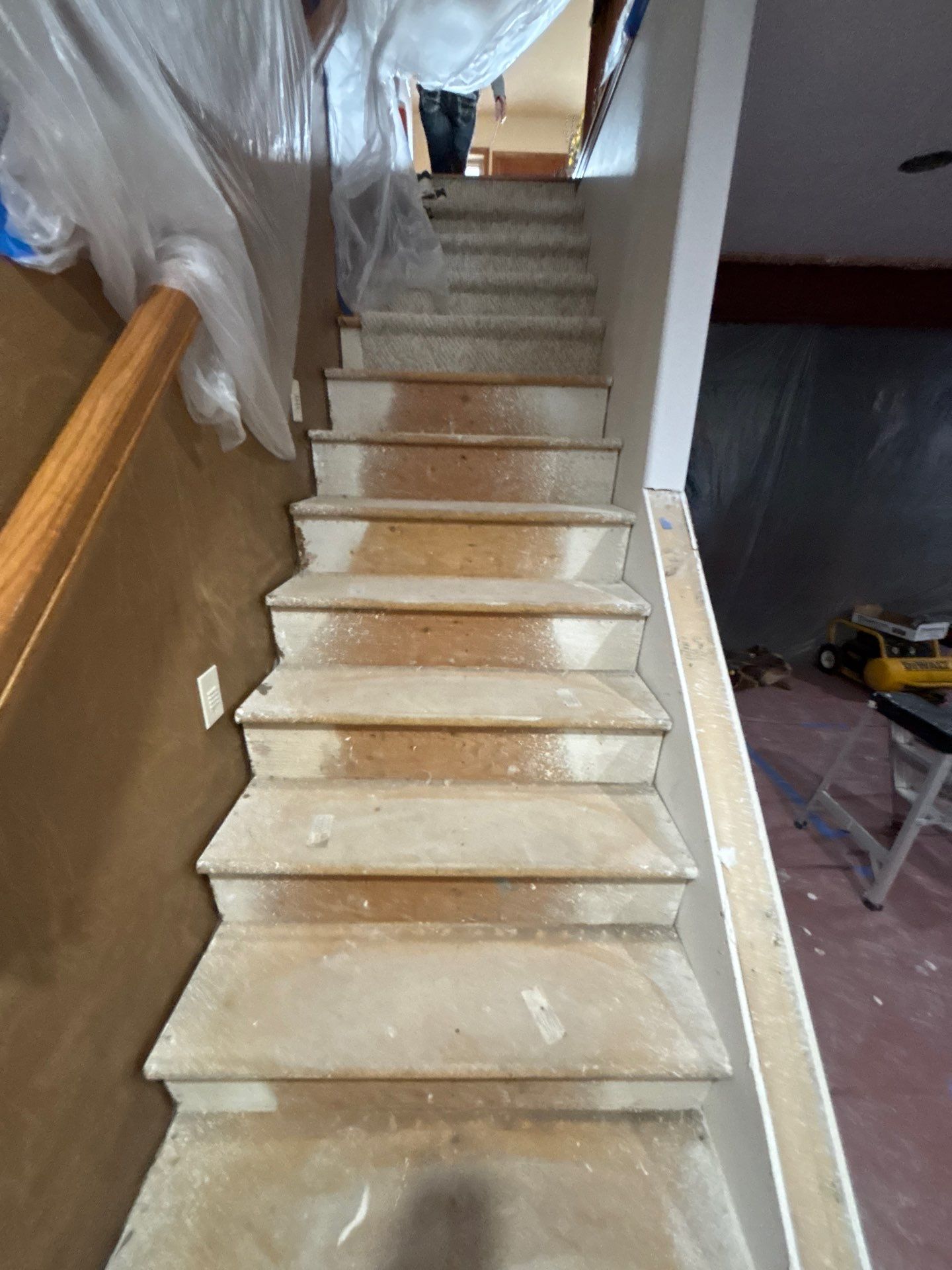 Custom Chip Concrete Coating for Colman Basement and Garage by Select Painting, Coatings & Garage Cabinets