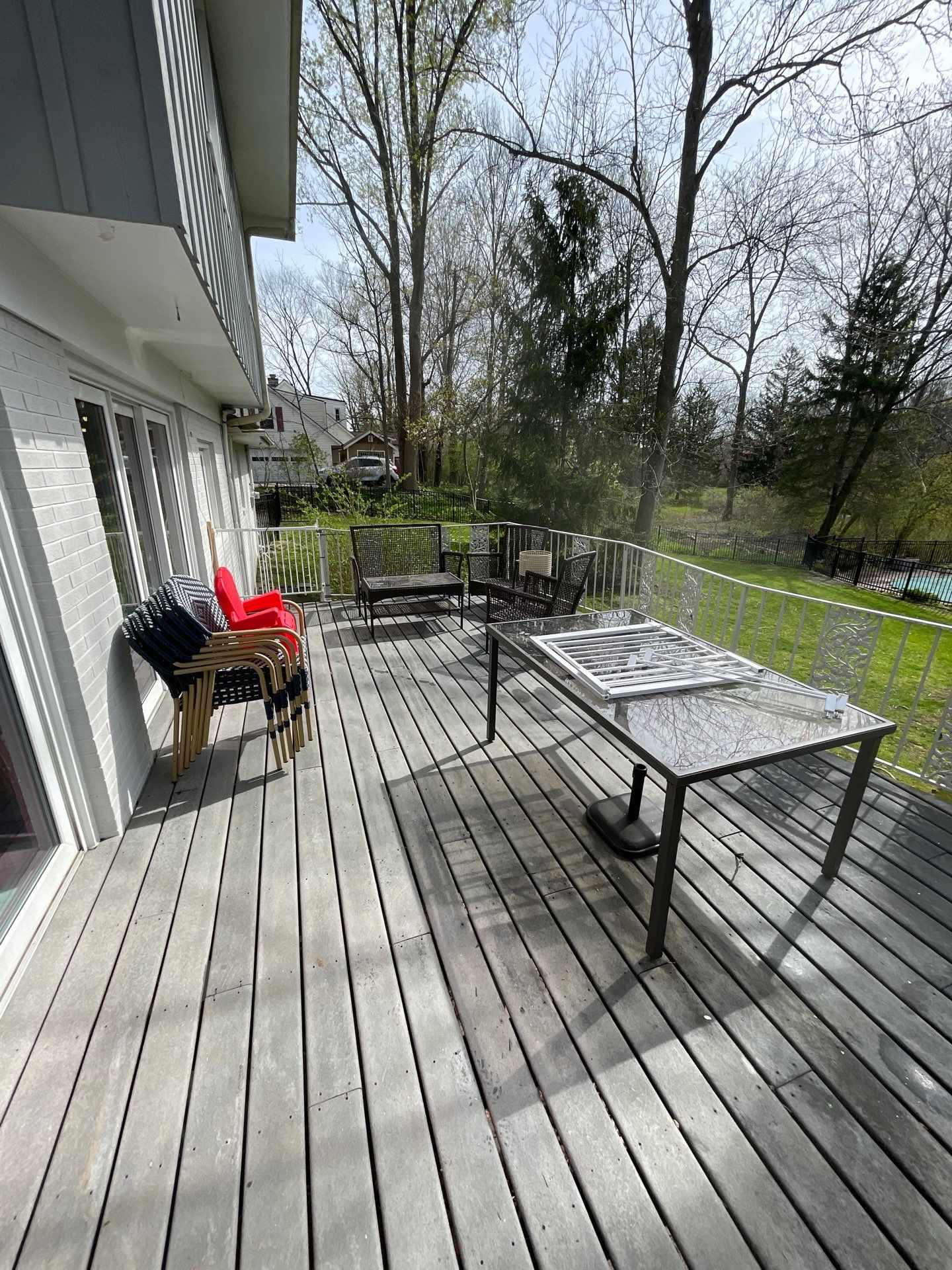 Deck Staining using Arborcoat Solid Stain by Callaway Contracting LLC