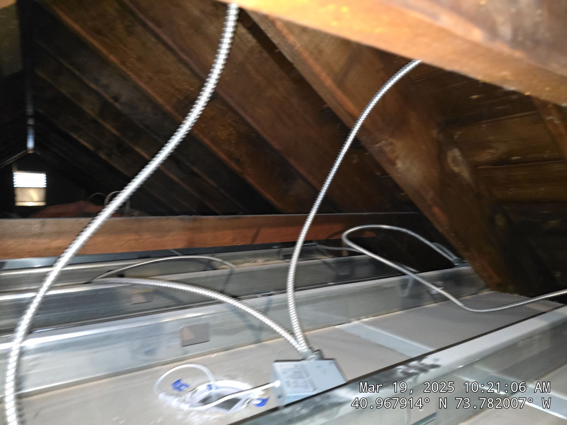 Attic Insulation using open cell spray foam by NYS Foam & Energy
