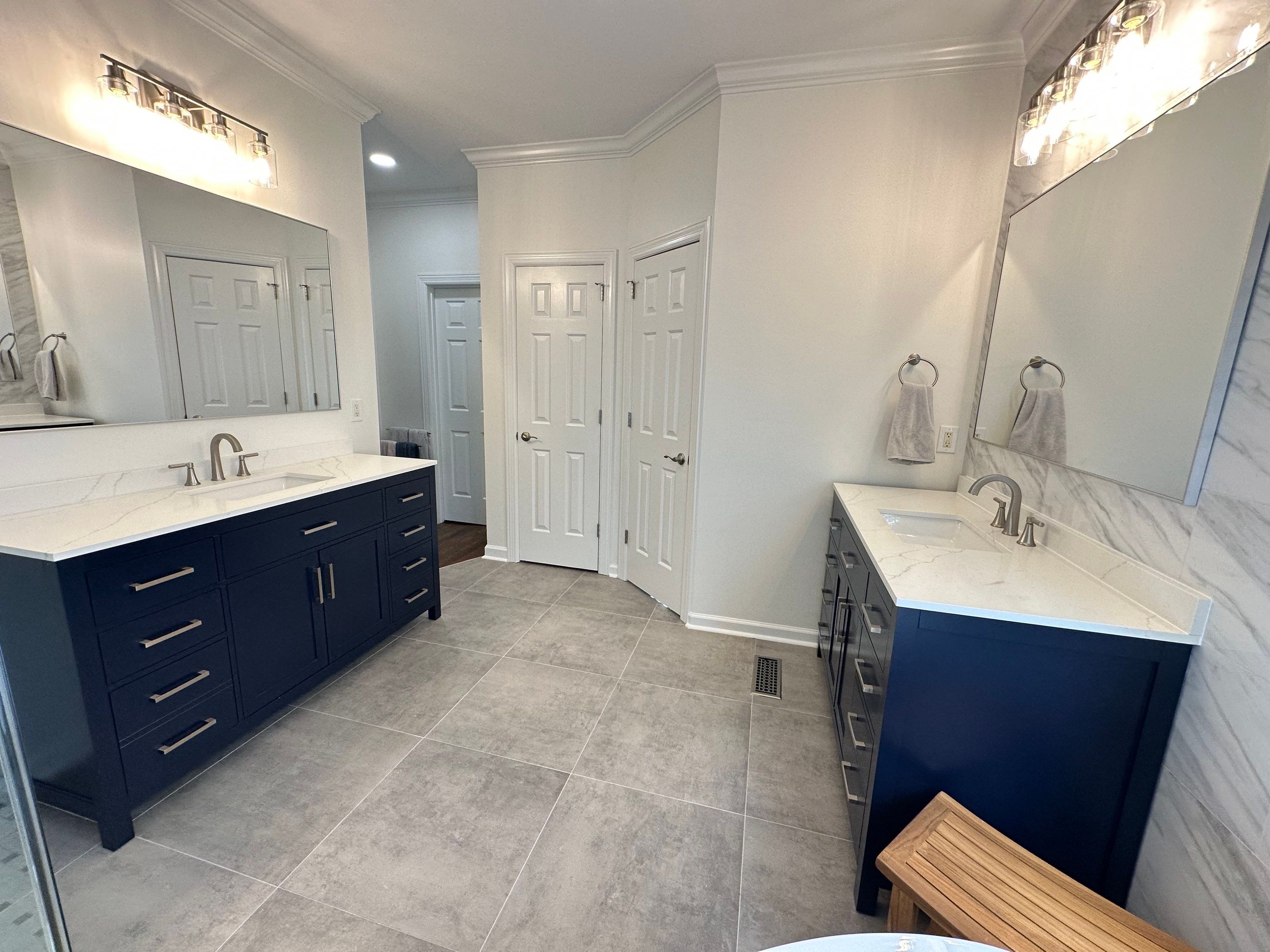Bathroom Remodel in Brentwood by Music City Improvements