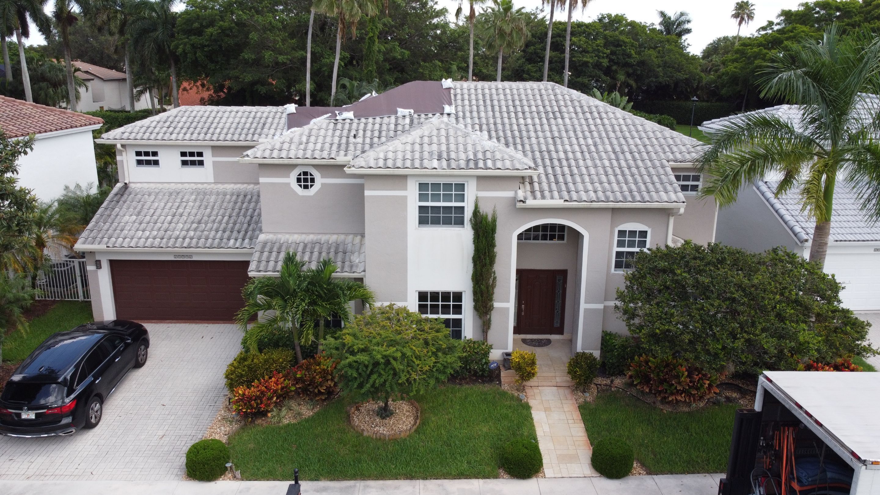 Residential Roofing Installation using Eagle Roofing Tile by BLUES BROTHERS ROOFING