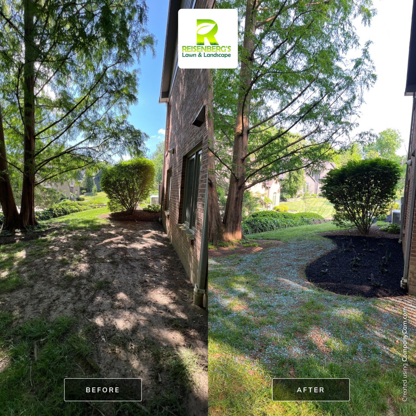 Landscape Tear Our & Install by Reisenberg’s Lawn & Landscape, LLC