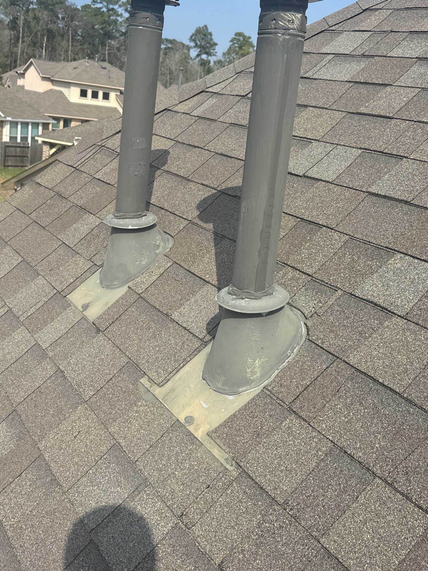 Project in Conroe, TX by Associates Roofing Unlimited 