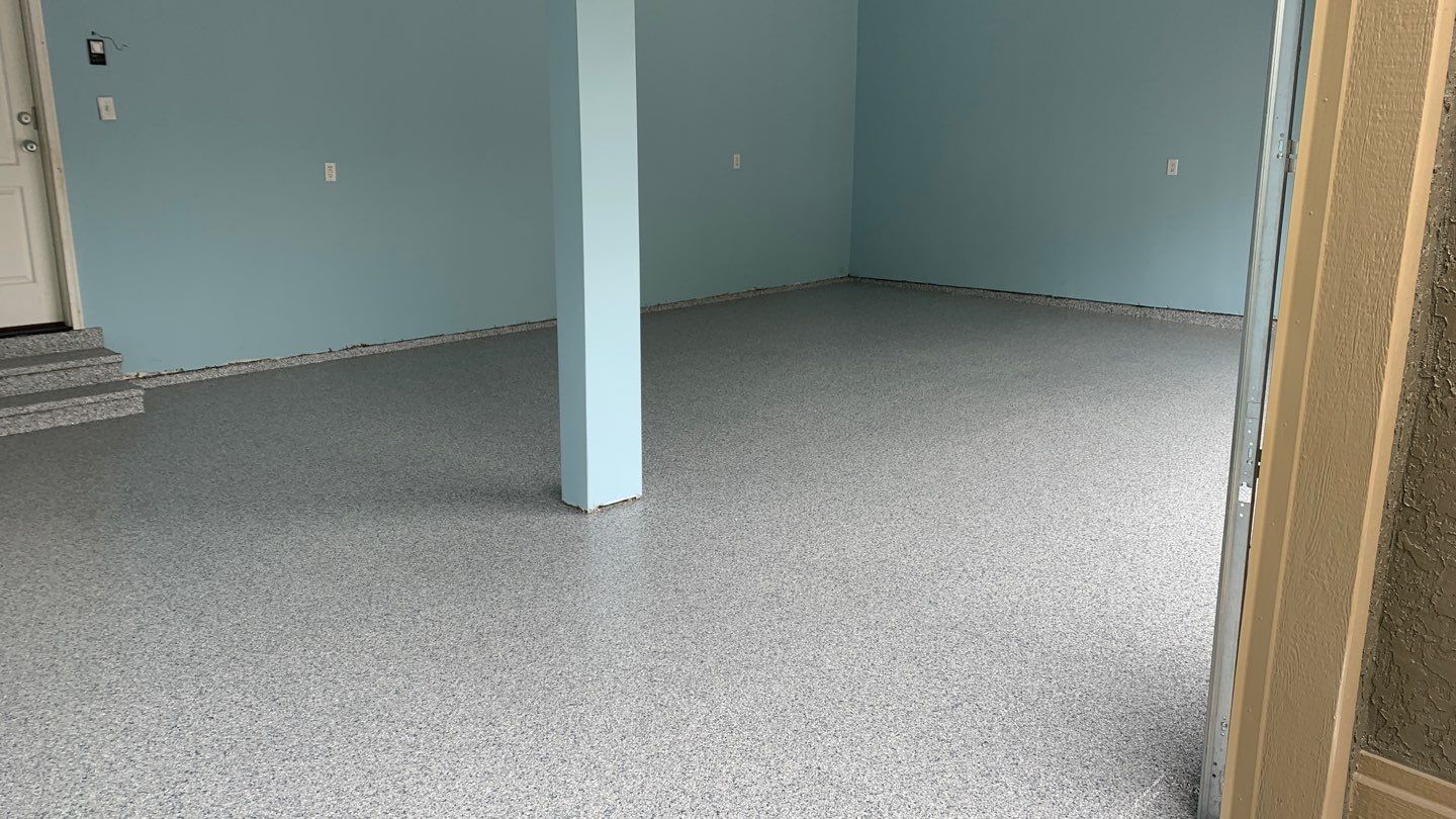 Garage using Tidalwave by Select Painting, Coatings & Garage Cabinets