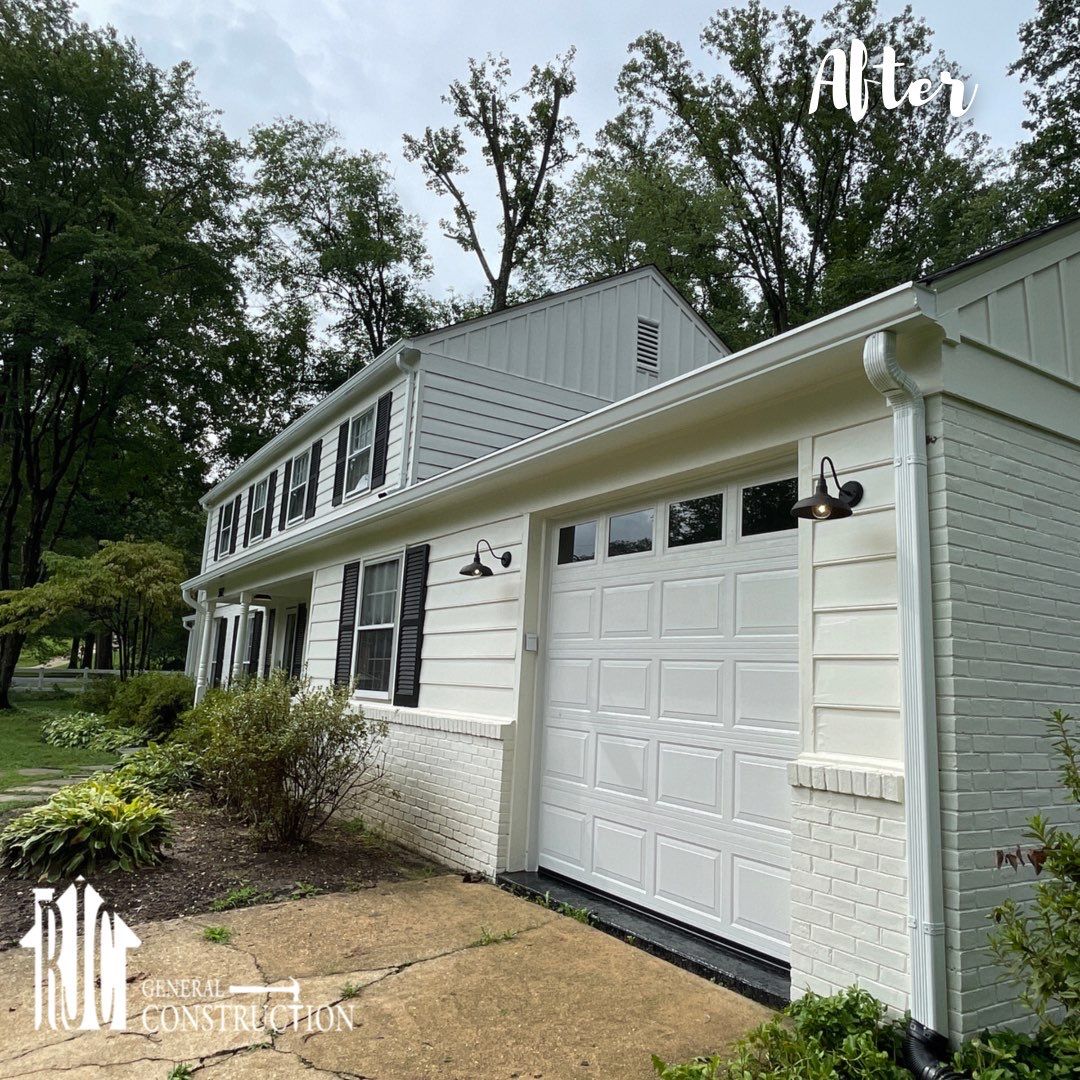 Gutter Replacement with Aluminum Gutters by RJC General Construction, LLC.