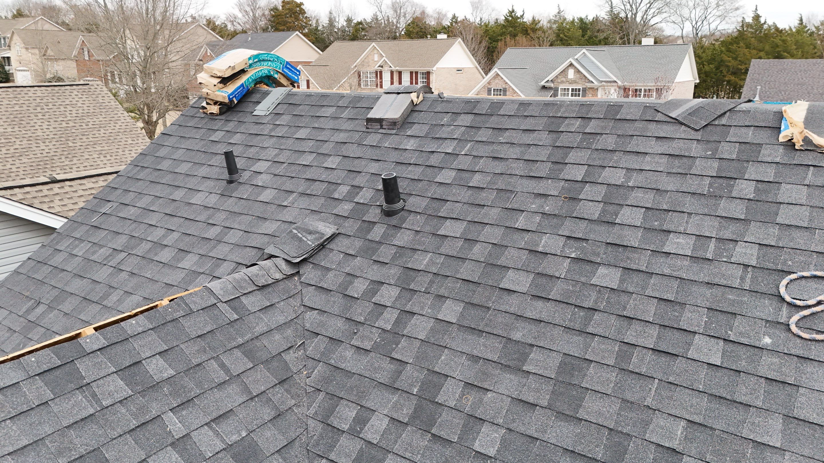 Charcoal Black Re-Roof by Royal House LLC