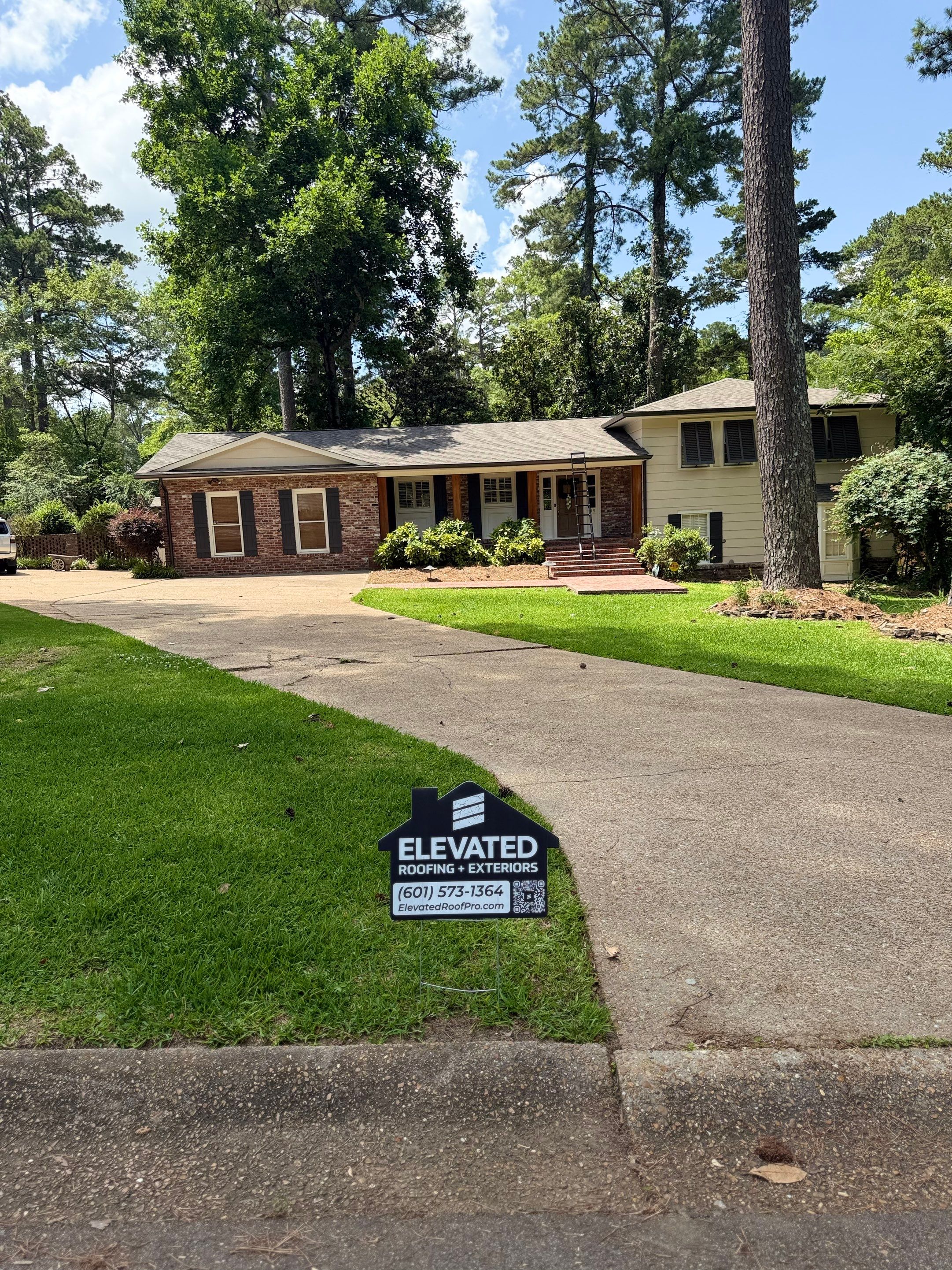 Full Exterior Makeover – Retail Restoration | Jackson, MS by Elevated Roofing + Exteriors
