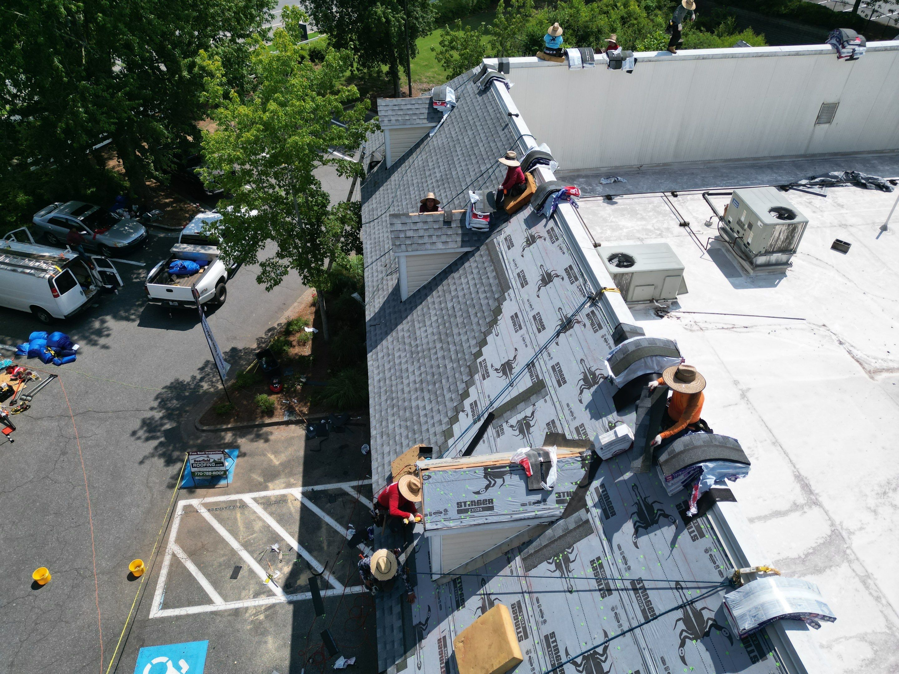Roof replacement  by Deerfield Roofing LLC