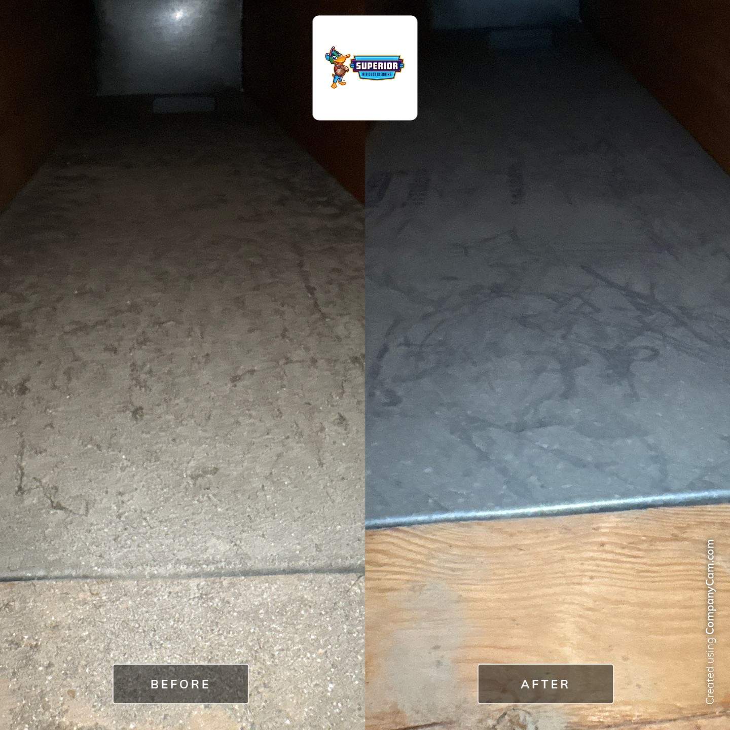Air Duct Cleaning With a Vacuum Truck in New Castle, PA by Superior Air Duct Cleaning