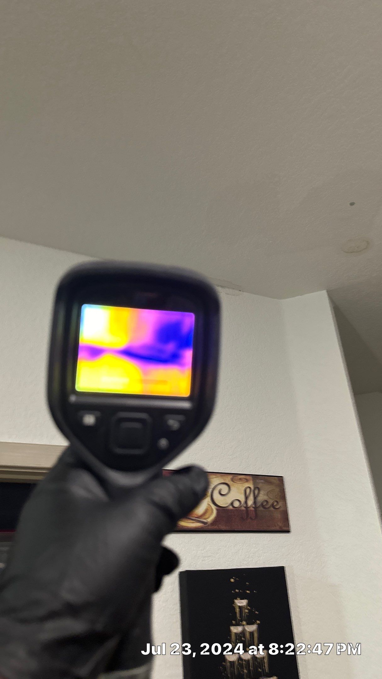 Performing testing for a young family with a 2 week old baby in their apartment by Building performance Solutions LLC