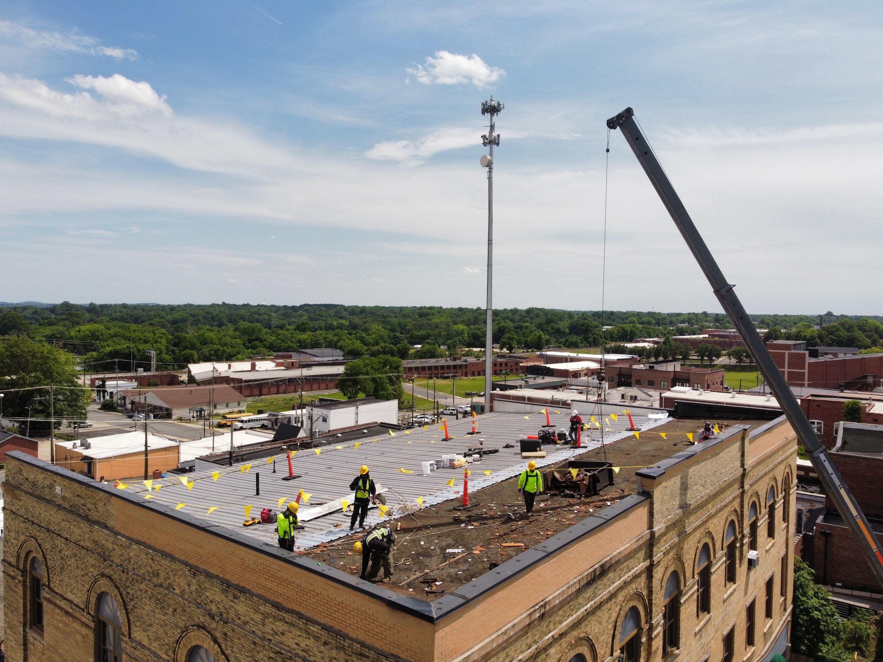 Project in Lexington by Allied Roofing Company Incorporated