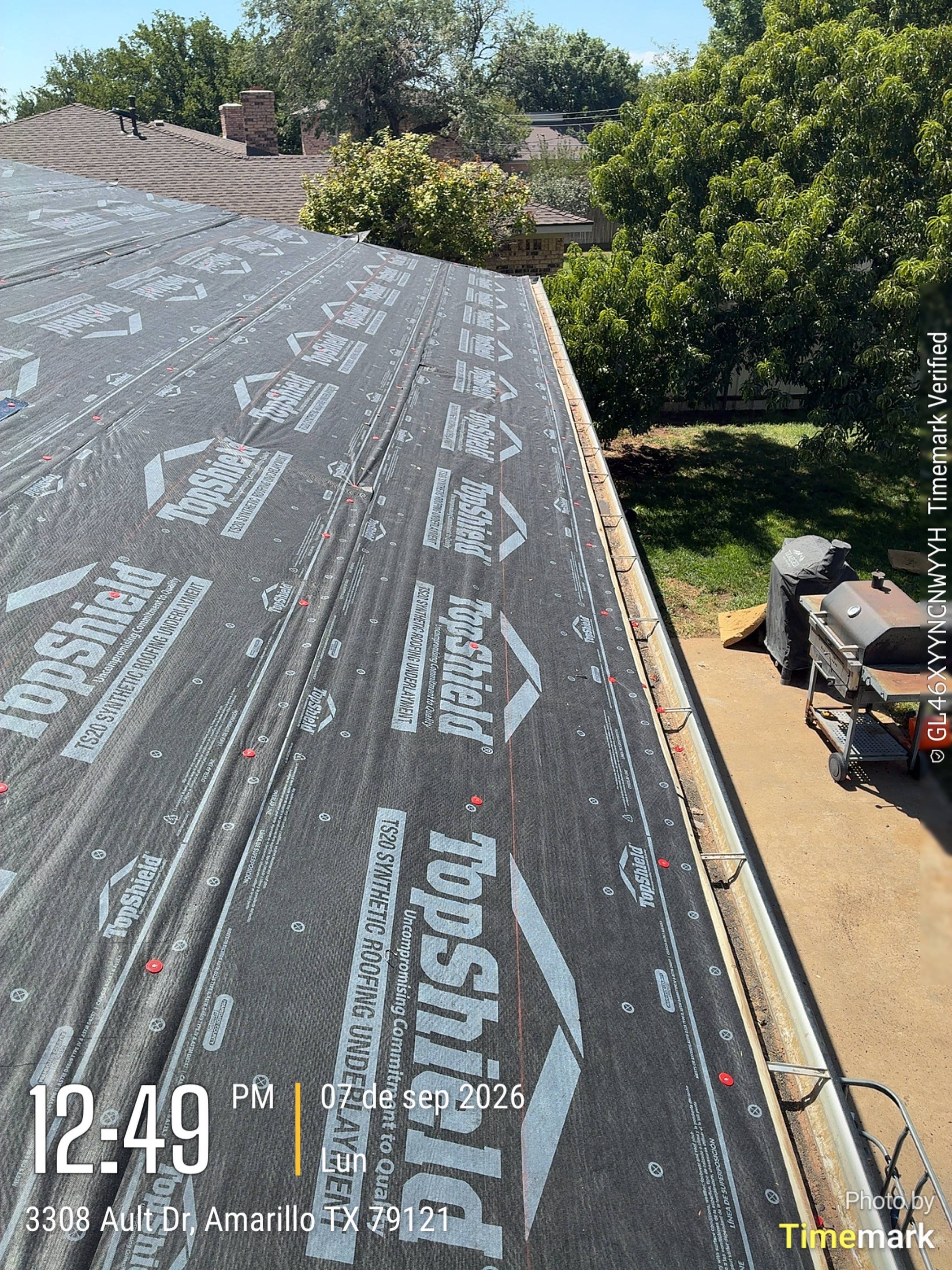 Architectural Shingle Roof Replacement and Gutter Upgrades in Amarillo by Cool Roofs