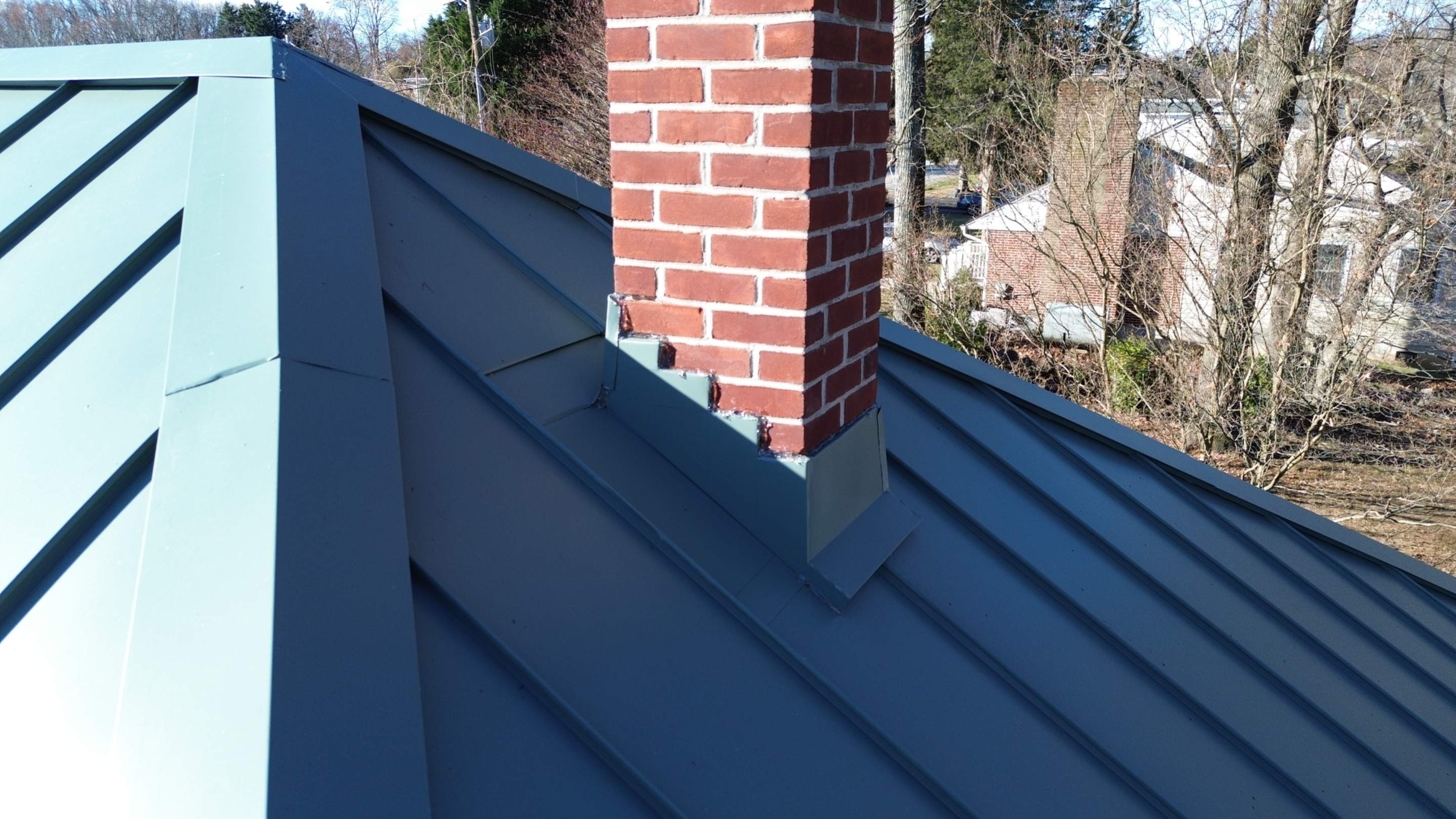Residential Roofing Installation using Standing Seam Metal Roof | Mechanically Fastened | 24 Gauge by Matter Construction, LLC