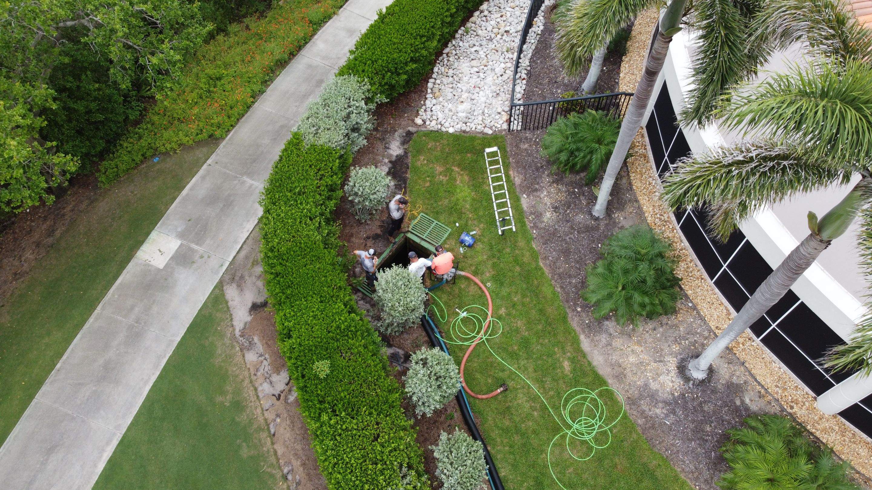 Bonita Bay Condo Stormwater Maintenance with PRS by Don Mar, Inc. Storm Water Solutions