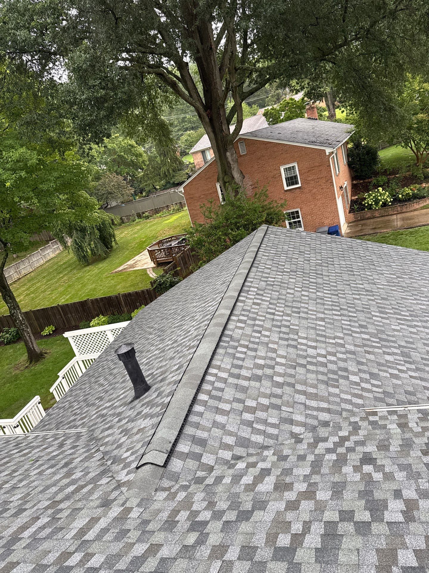 Alexandria: Residential Roof Replacement with GAF Timberline HDZ in Nantucket Morning by RM Banning, Inc.