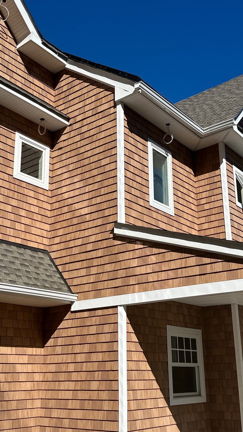 Full System Installation for Centerport  by Above All Gutters 