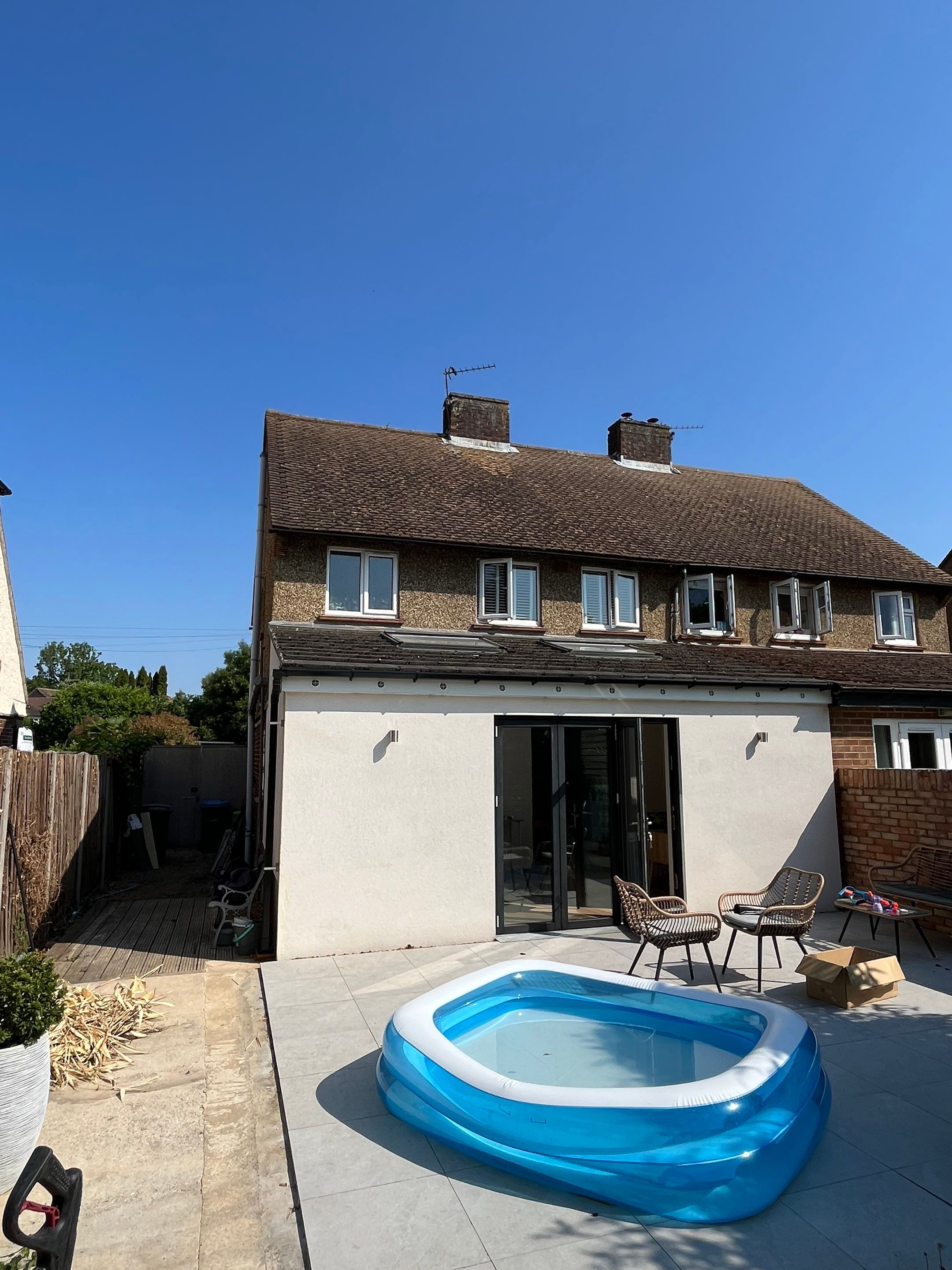 Roof Clean  - Moss Removal - Gutter Clean using Honda 15lpm Low Pressure Washing Machine by Ges Exterior Cleaning ltd