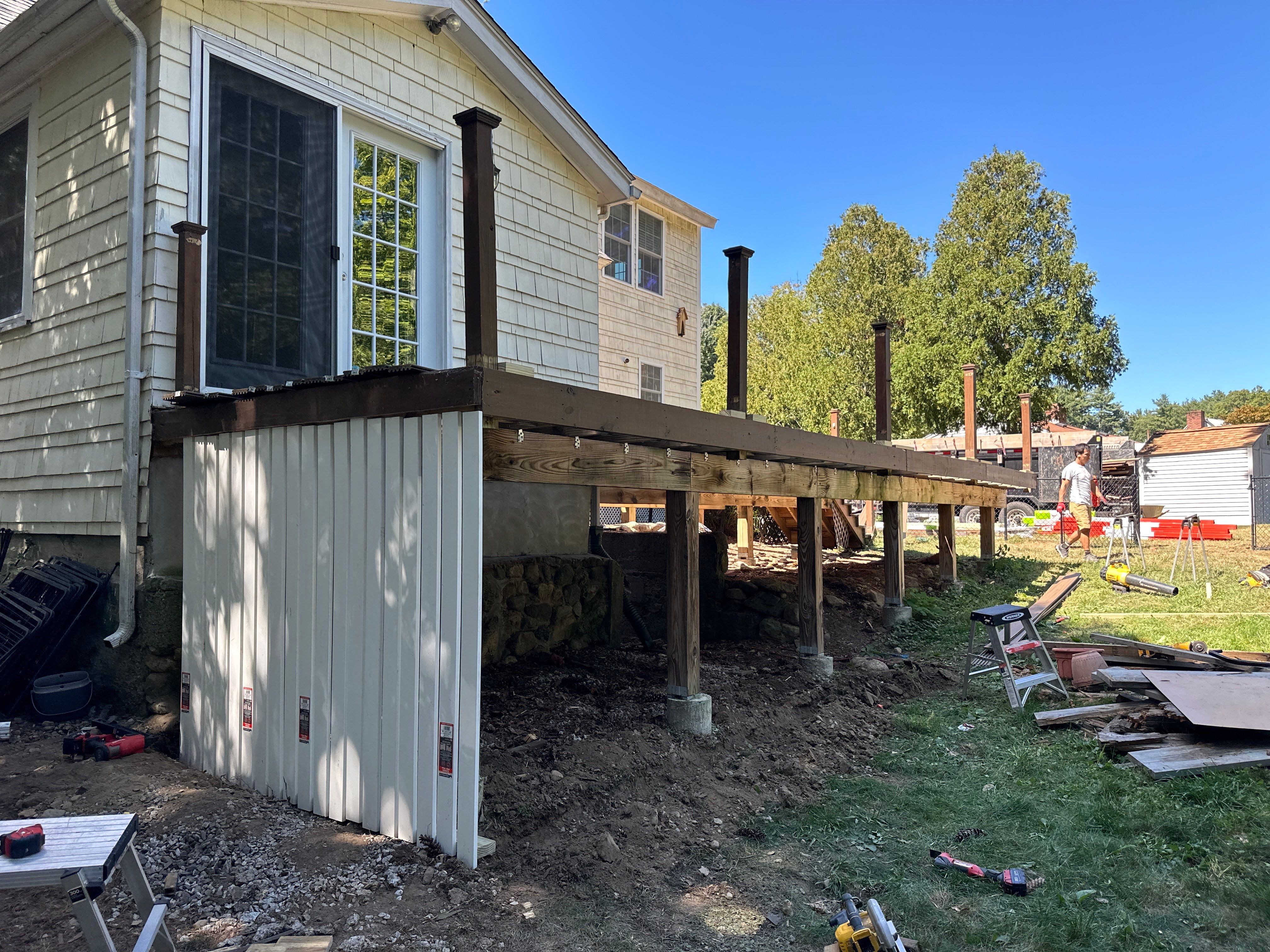 Deck Refacing (Resurfacing) Project by UBrothers Construction