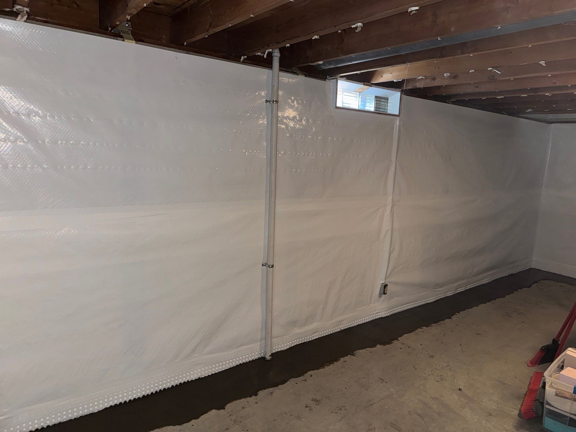 Eldridge, IA Invisibeam Project by ACE Waterproofing & Basement Solutions