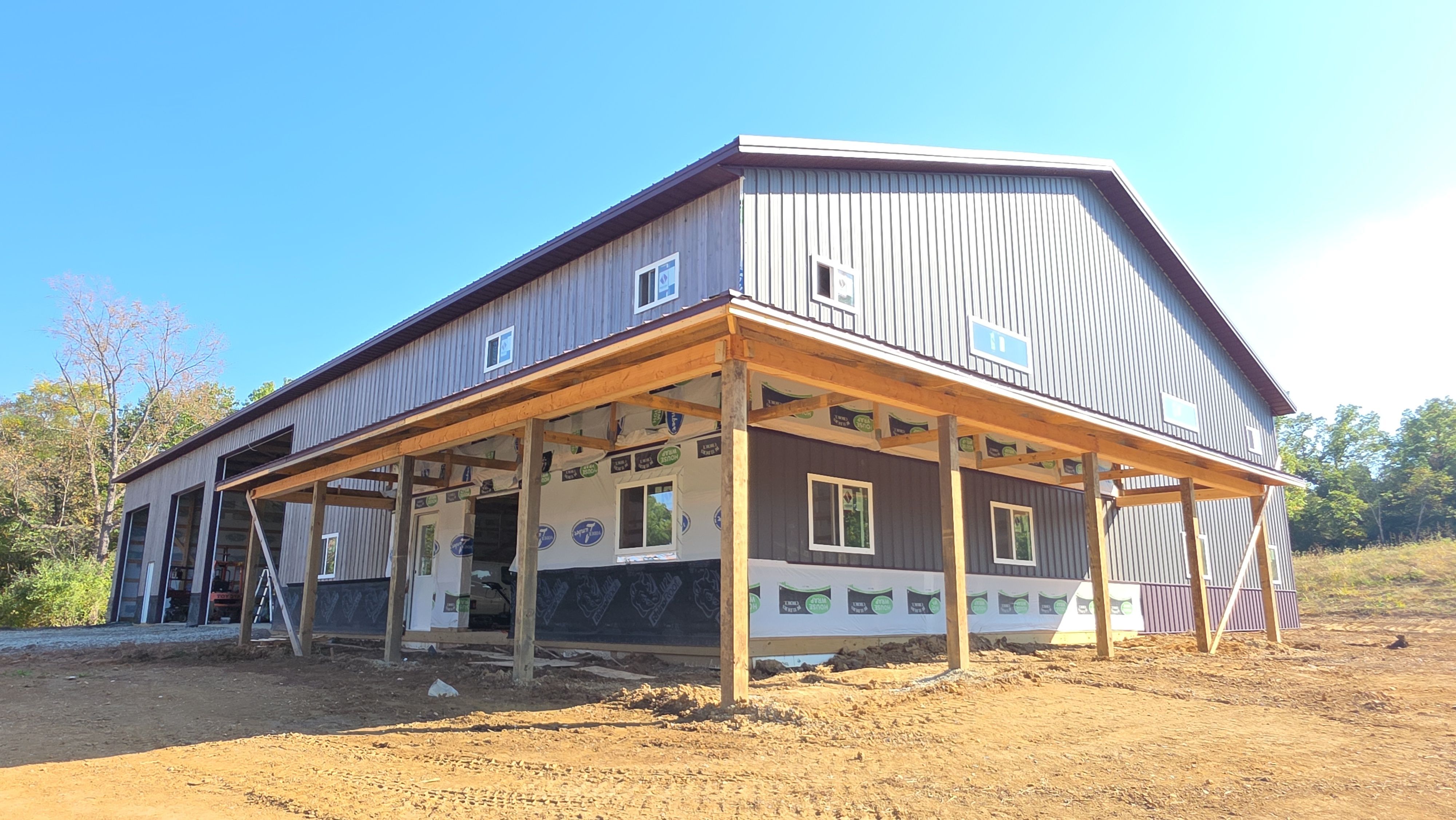 Project in Bloomfield, Iowa by Miles Construction 