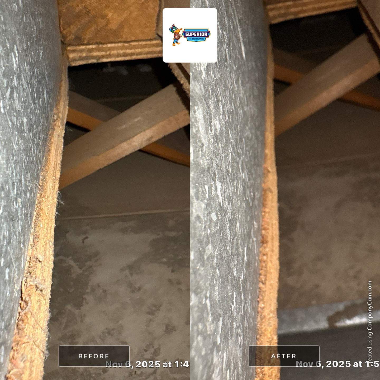 Air Duct Cleaning With a Vacuum Truck in Baden, PA by Superior Air Duct Cleaning