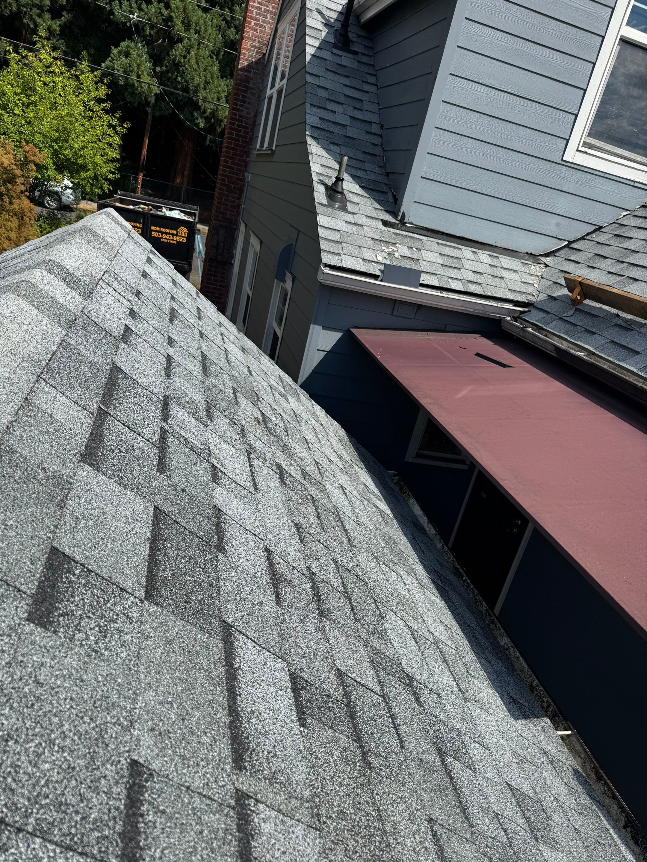 Project in Portland by Tom Leach Roofing