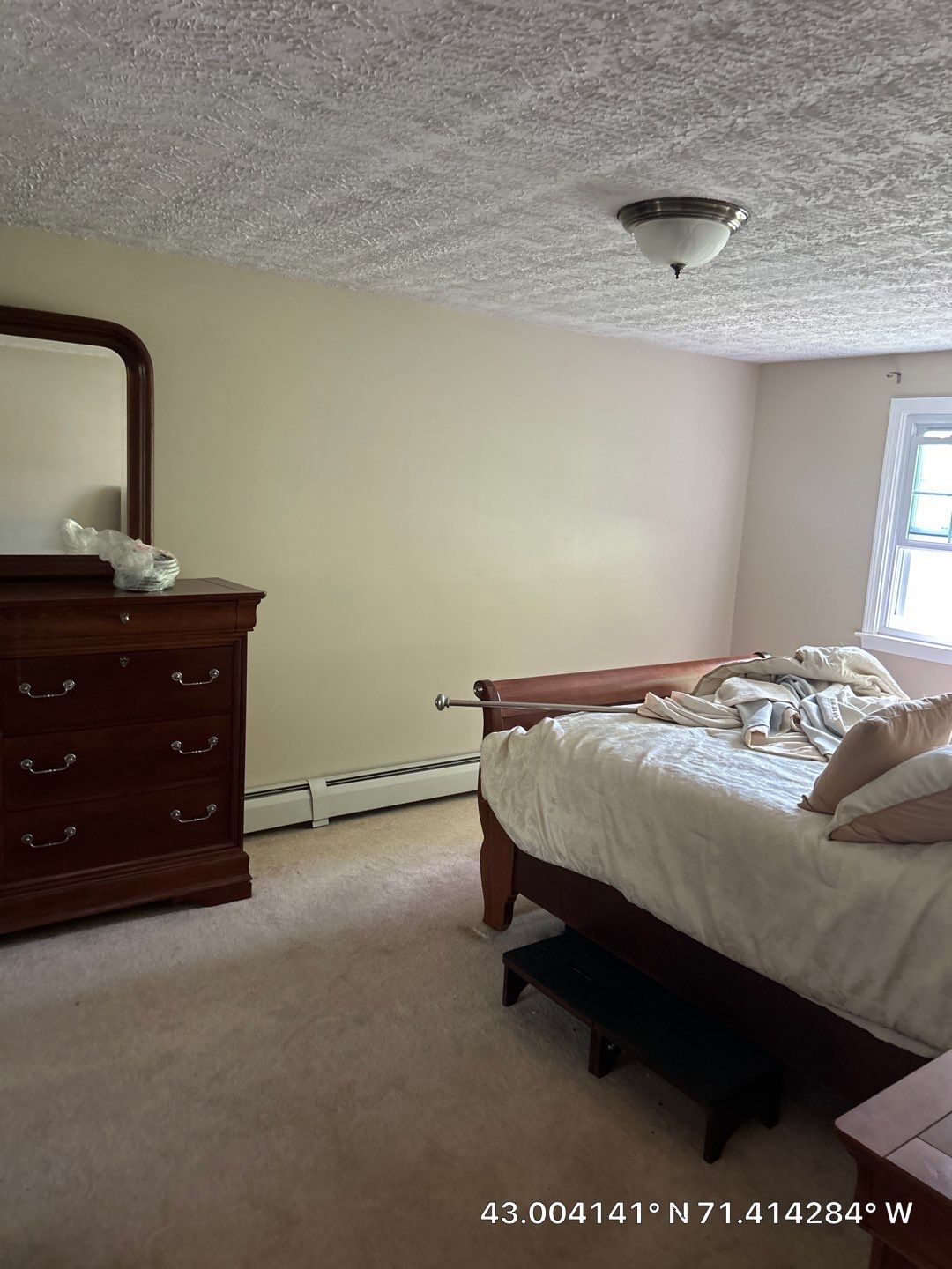 Interior Bedroom Painting and Drywall Repair in Manchester by The Persnickety Painters