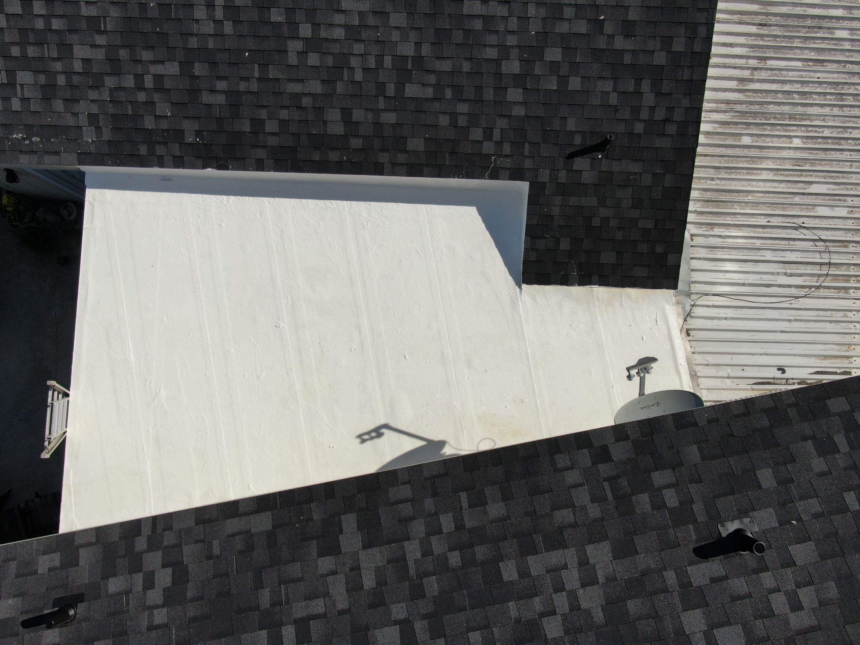 Its to Hot! Insulate this roof by Bayfront Roofing and Construction