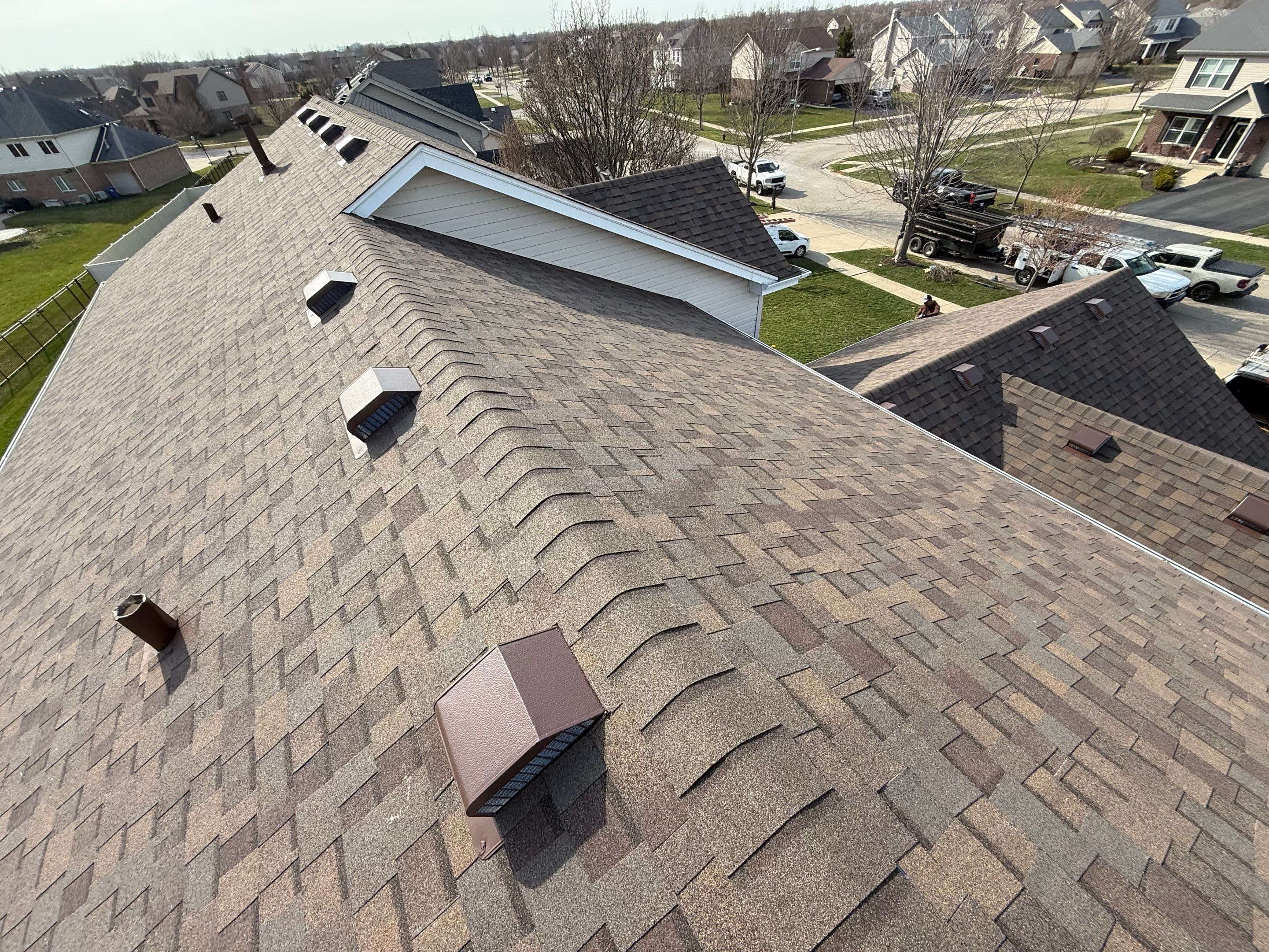 Roof replacement by Optimal Home Improvement 